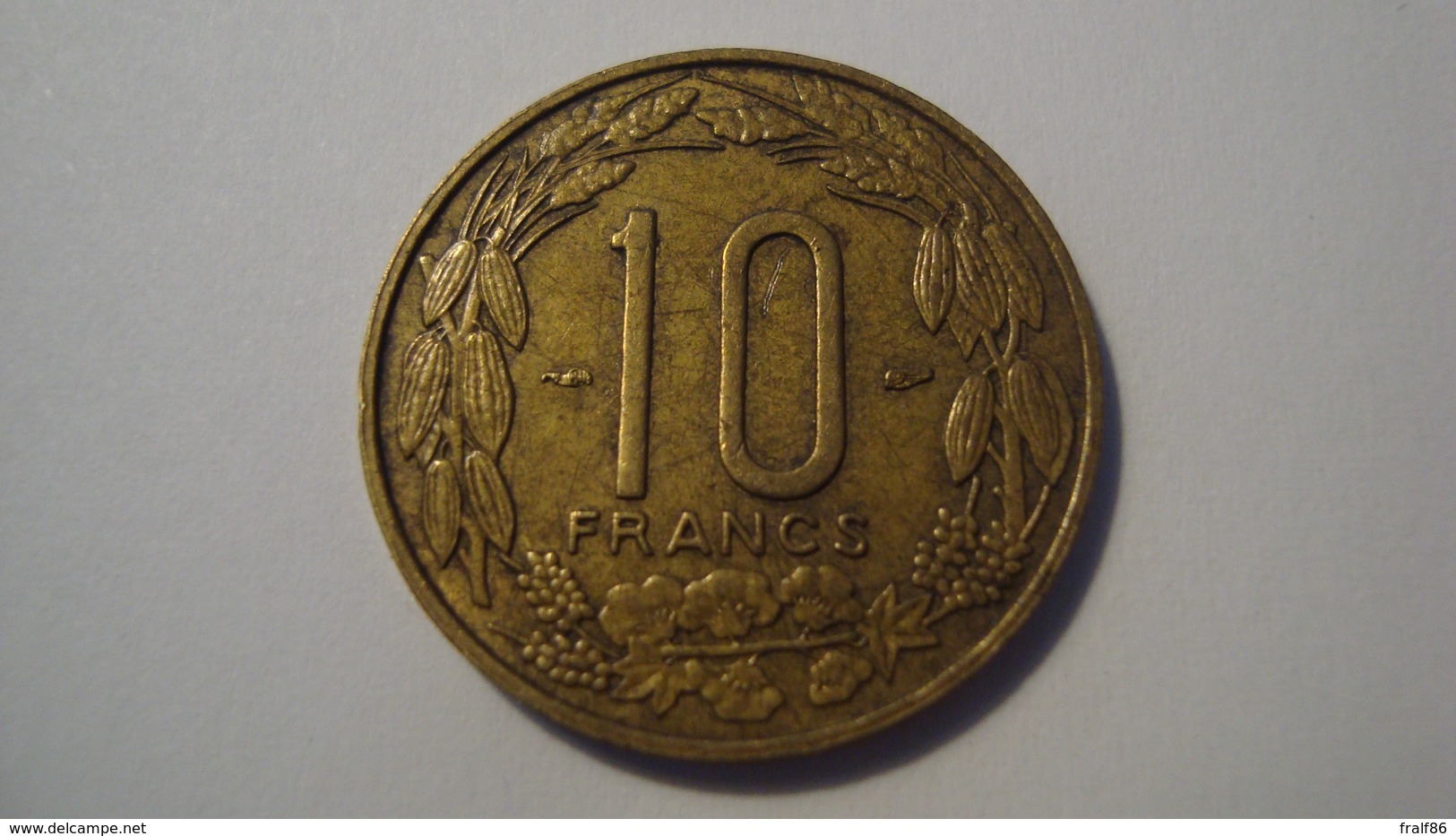 MONNAIE CAMEROUN 10 FRANCS 1958 - Kamerun