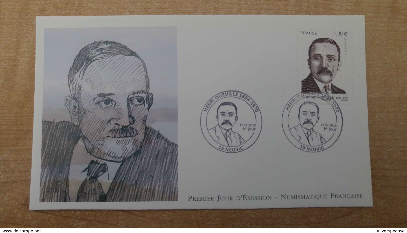 FDC - N°4635 -Henri Queuille 1884-1970 - 2010-2019