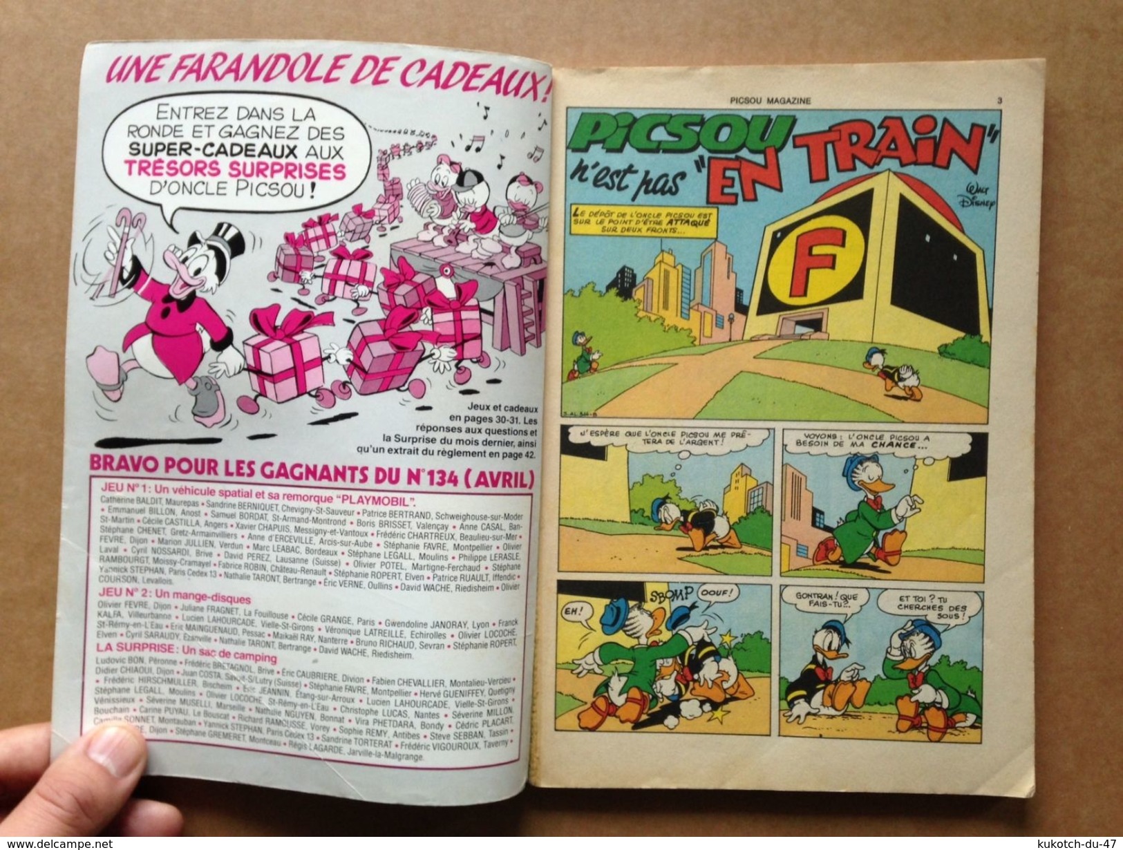 Disney - Picsou Magazine ° Année 1983 - N°138 (avec Grand Défaut D'usure) - Picsou Magazine