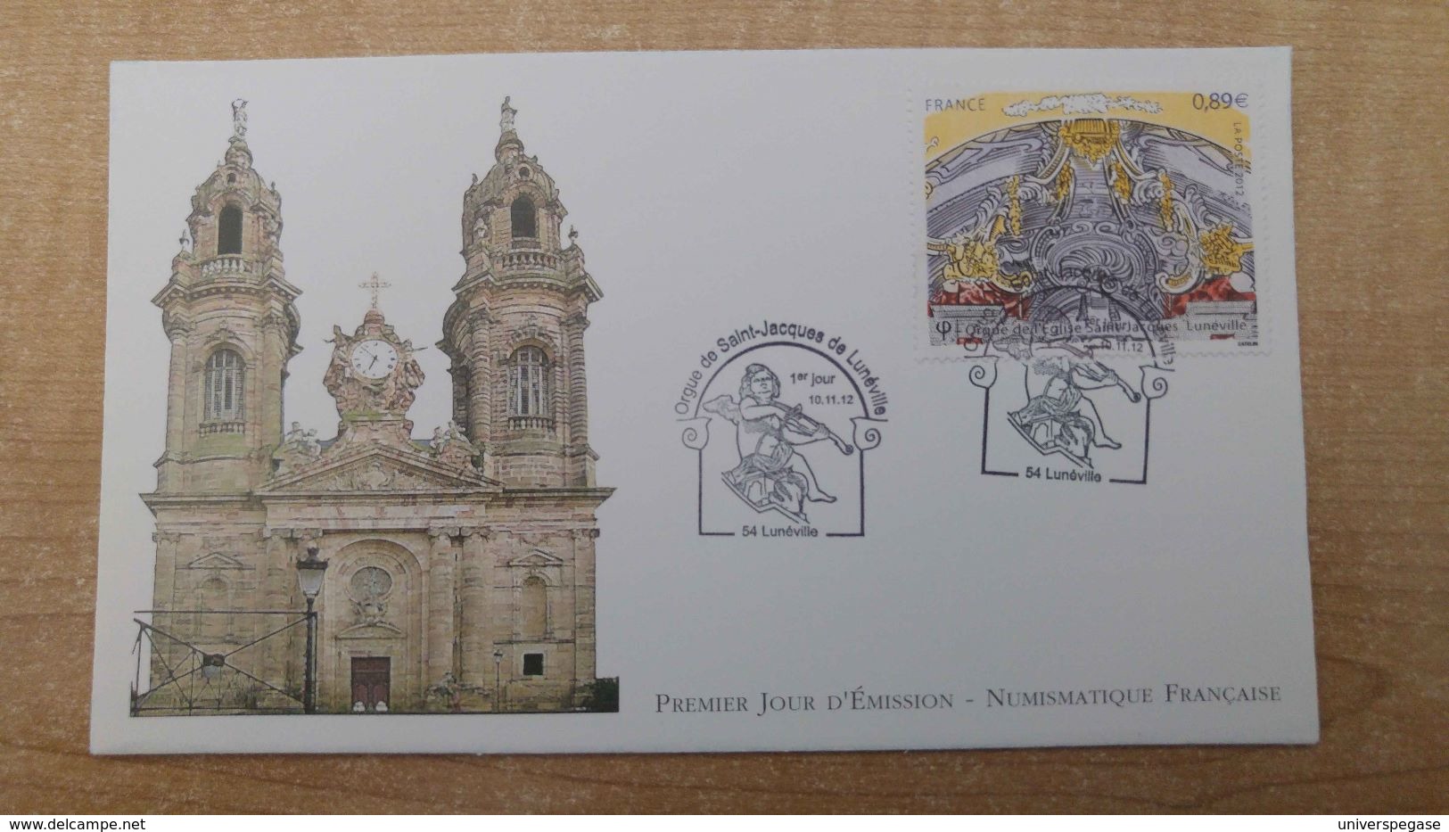 FDC - N°4708 -Orgue De Saint-Jacques De Lunéville Le Timbre à 0,89 € - 2010-2019