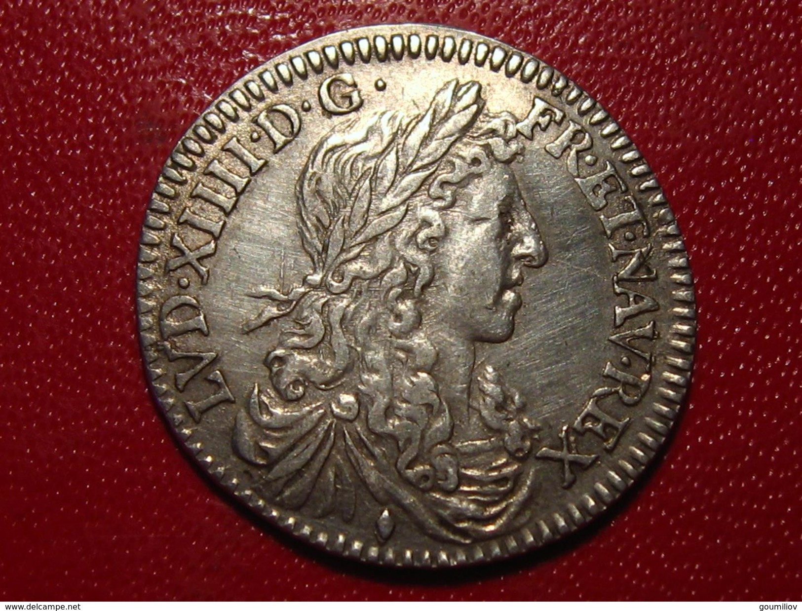 1/12 écu Juvénile 1660 & Aix Louis XIV 1099 - 1643-1715 Louis XIV Le Grand