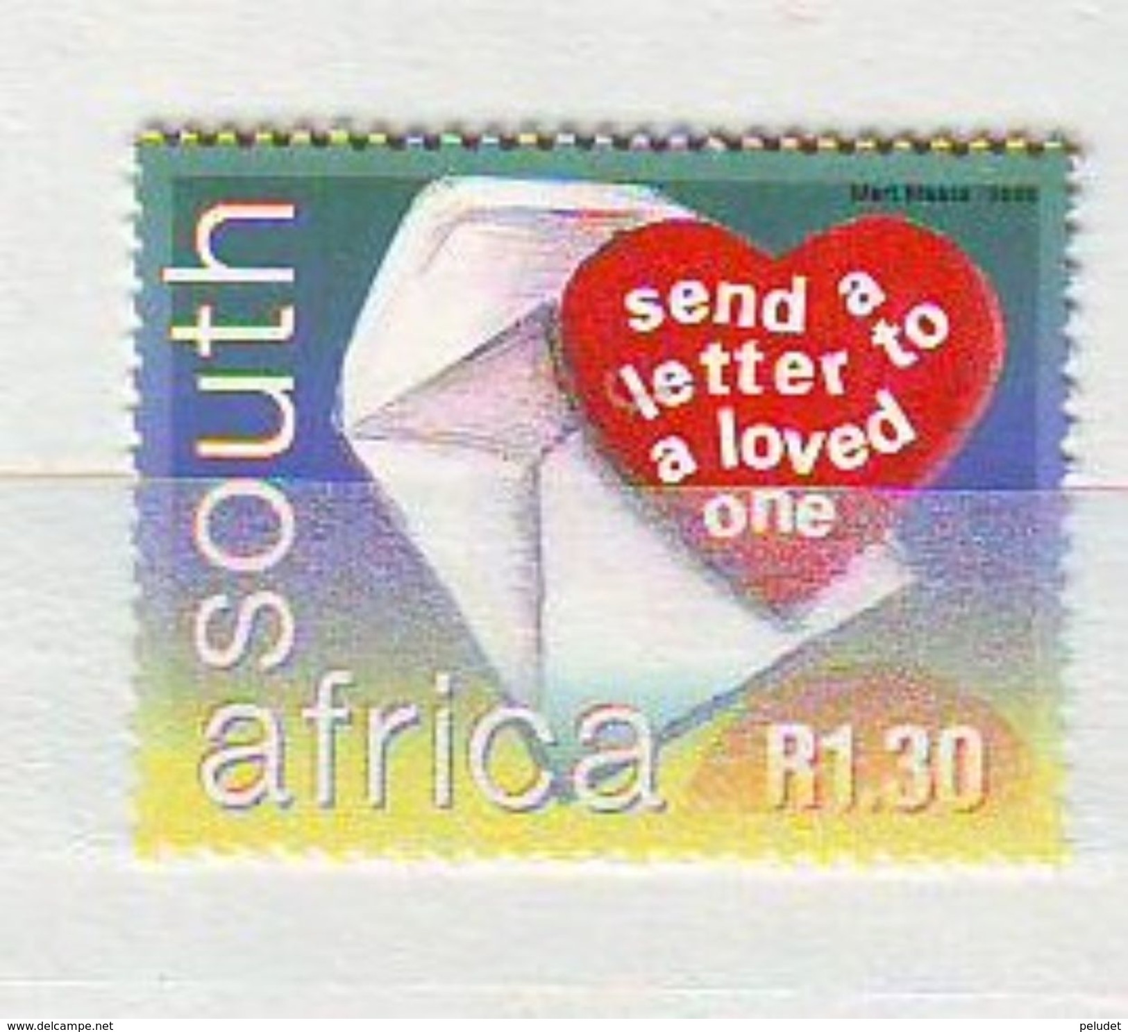 South Africa 2000 World Post Day 1 V. ** Mi 1281A, Sn 1169, Yt 1127, Sg 1202, SAC 1289 - Ongebruikt