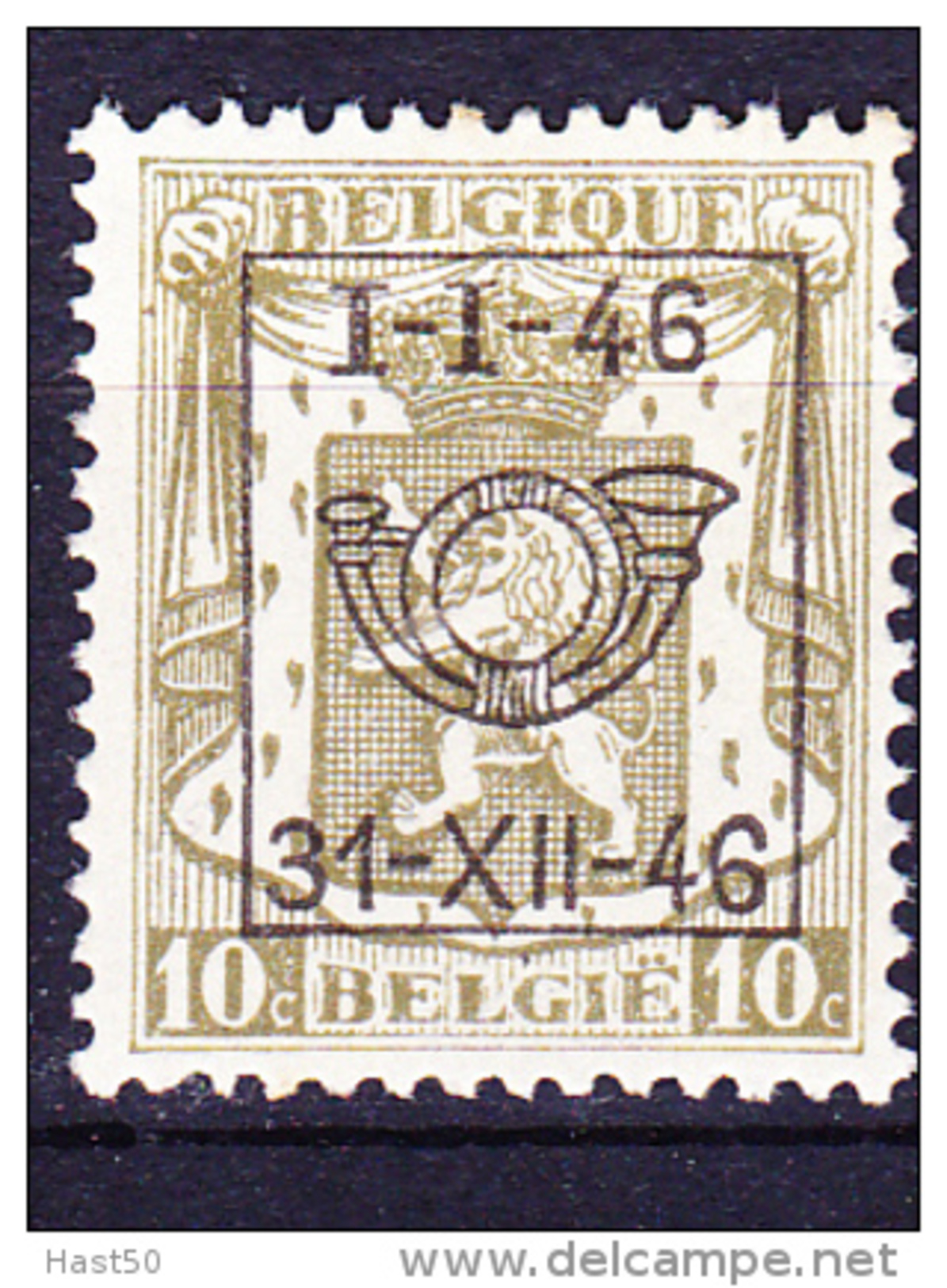 Belgien Belgium Belgique - Vorausentwertung/Precancels/Préoblitérés 1946 - Postfrisch MNH - Typos 1936-51 (Petit Sceau)