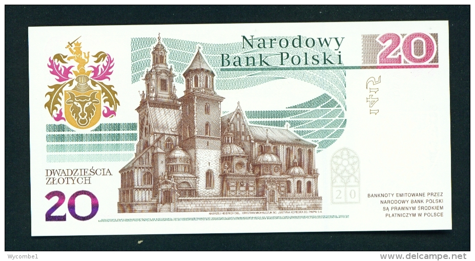 POLAND  -  28/01/2015  20 Zloty  UNC  Commemorative Banknote  600th Anniversary Of The Birth Of Jan Dlugosz - Poland