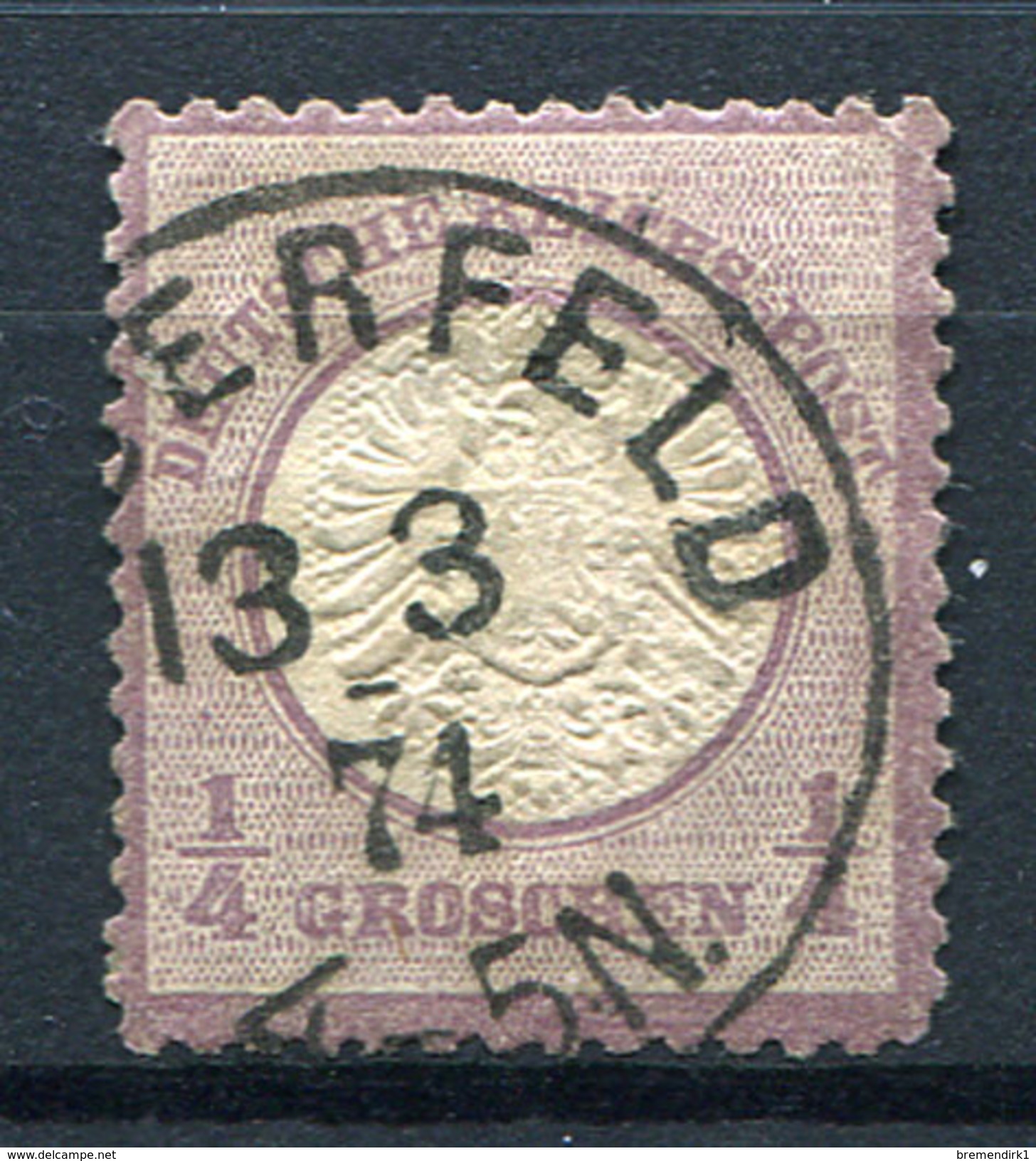 19068) DEUTSCHES REICH # 16 Gestempelt Aus 1872, 130.- € - Gebraucht