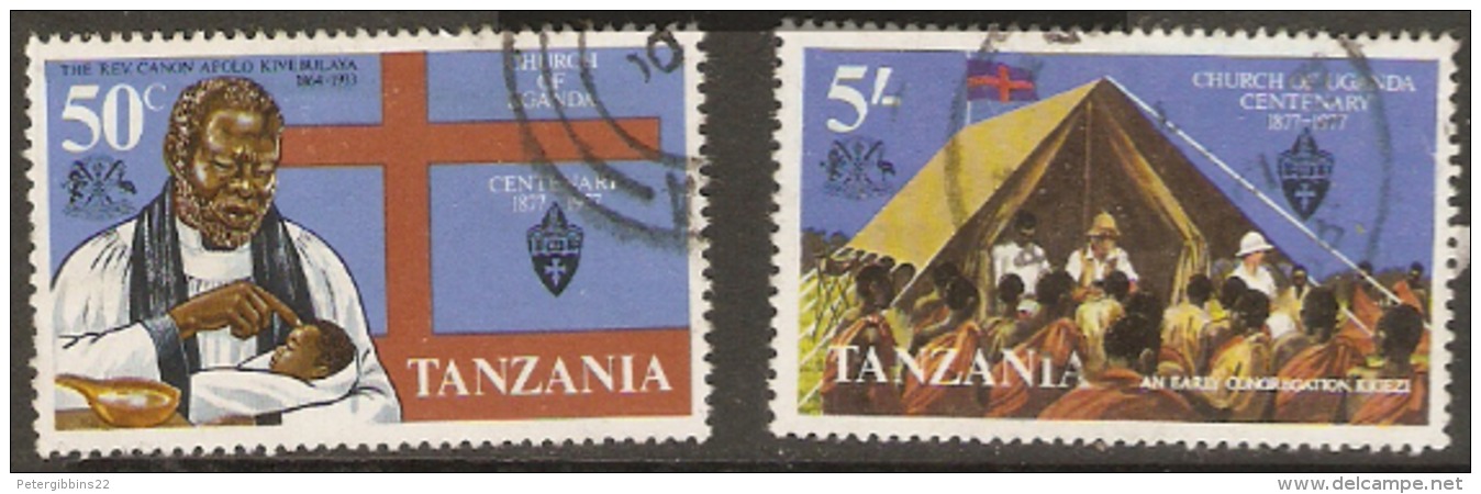 Tanzania 1977  SG 207,10  Ugandan Church   Fine Used - Tanzania (1964-...)