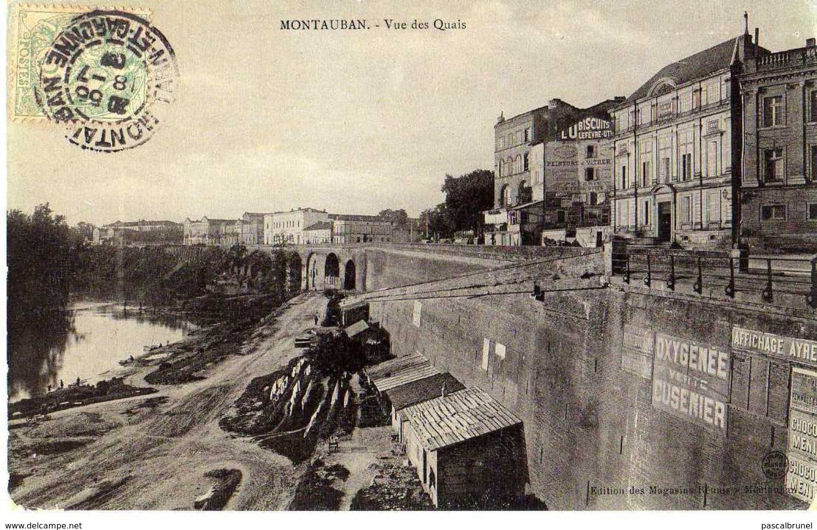 MONTAUBAN - VUE DES QUAIS - Montauban