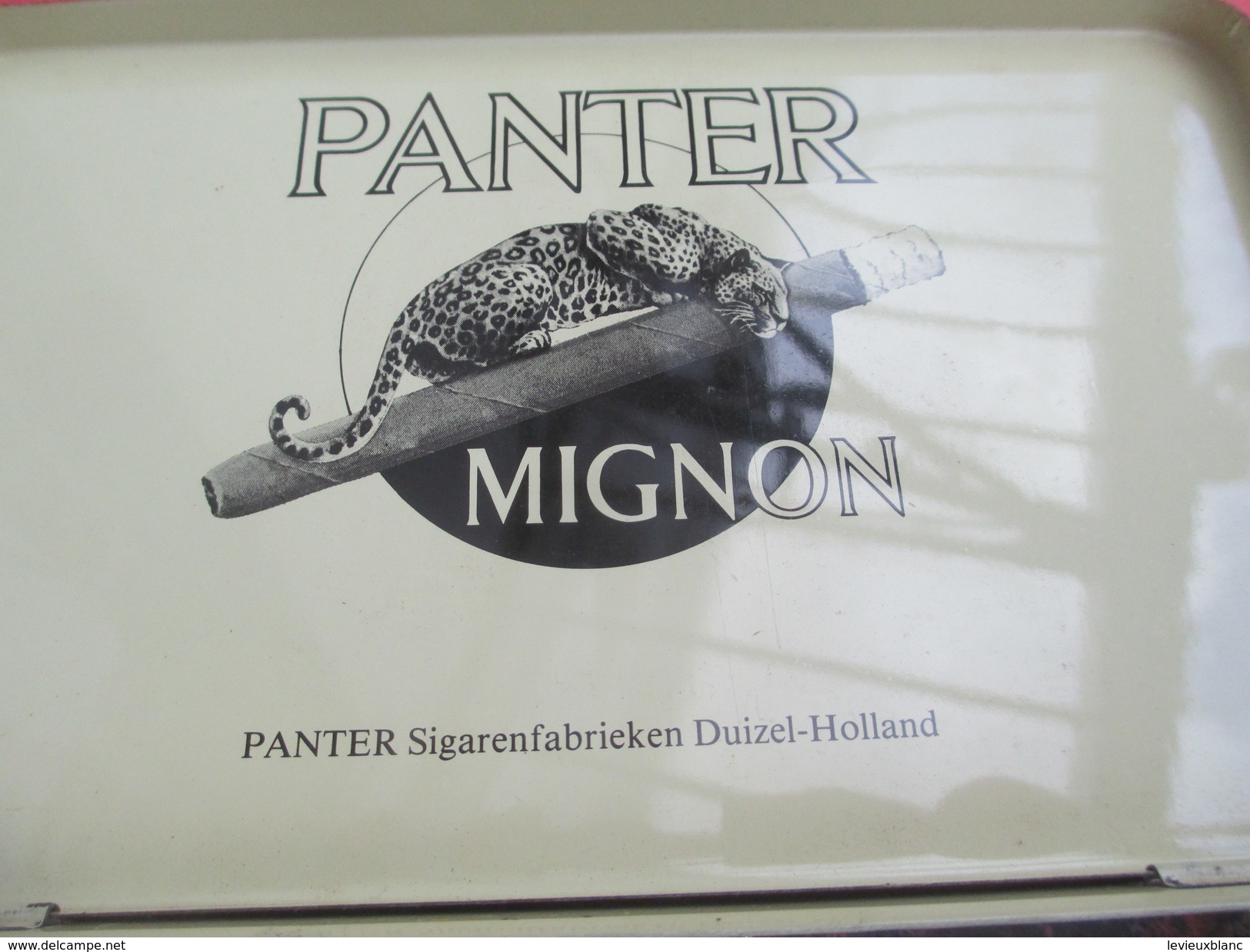 Boite Métallique Ancienne/50 Sigaren/ PANTER Mignon/Duizei / Holland /Vers 1960 - 1980              BFPP172 - Cajas