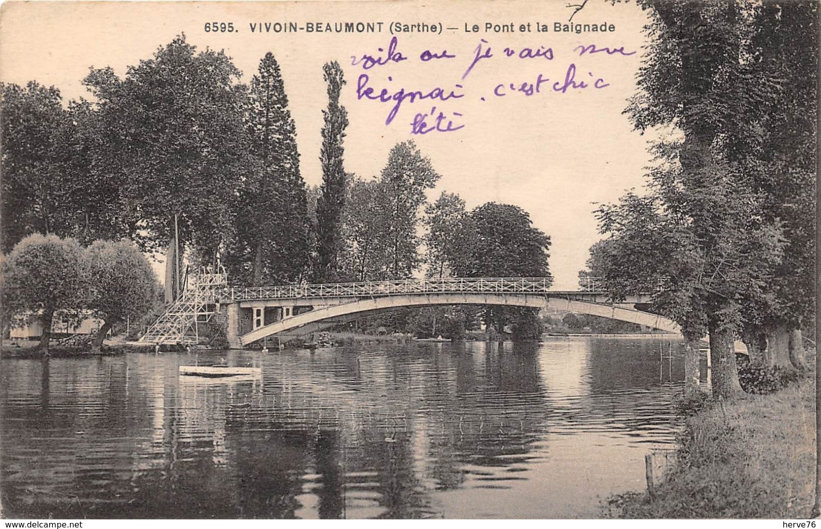 VIVOIN BEAUMONT - Le Pont Et La Baignade - Other & Unclassified