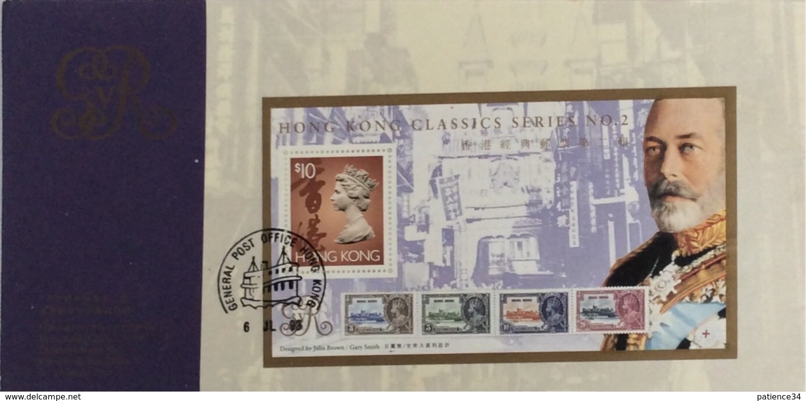 HONG KONG: Petit Lot D' Enveloppes Premier Jour - FDC