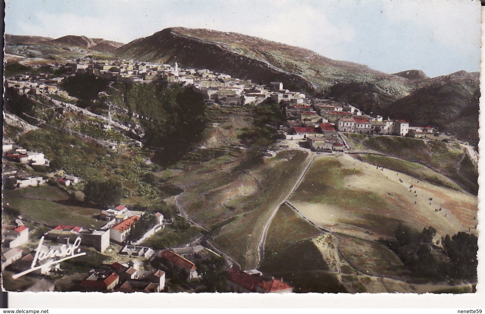 ALGERIE -- BOGHARI ( Alger ) Vue  Aérienne Sur La Zaouia Et Le Ksar -- CPSM Des Années 50 - Alger