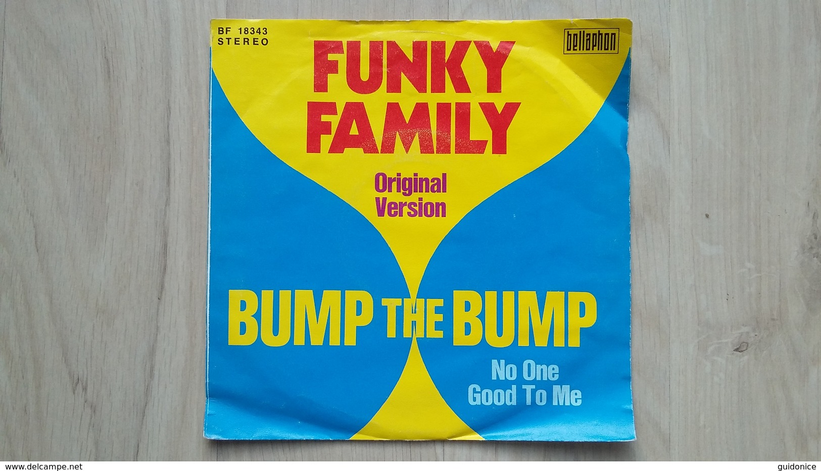 Funky Family - Bump The Bump - Vinyl-Single (Bellaphon) - Disco, Pop