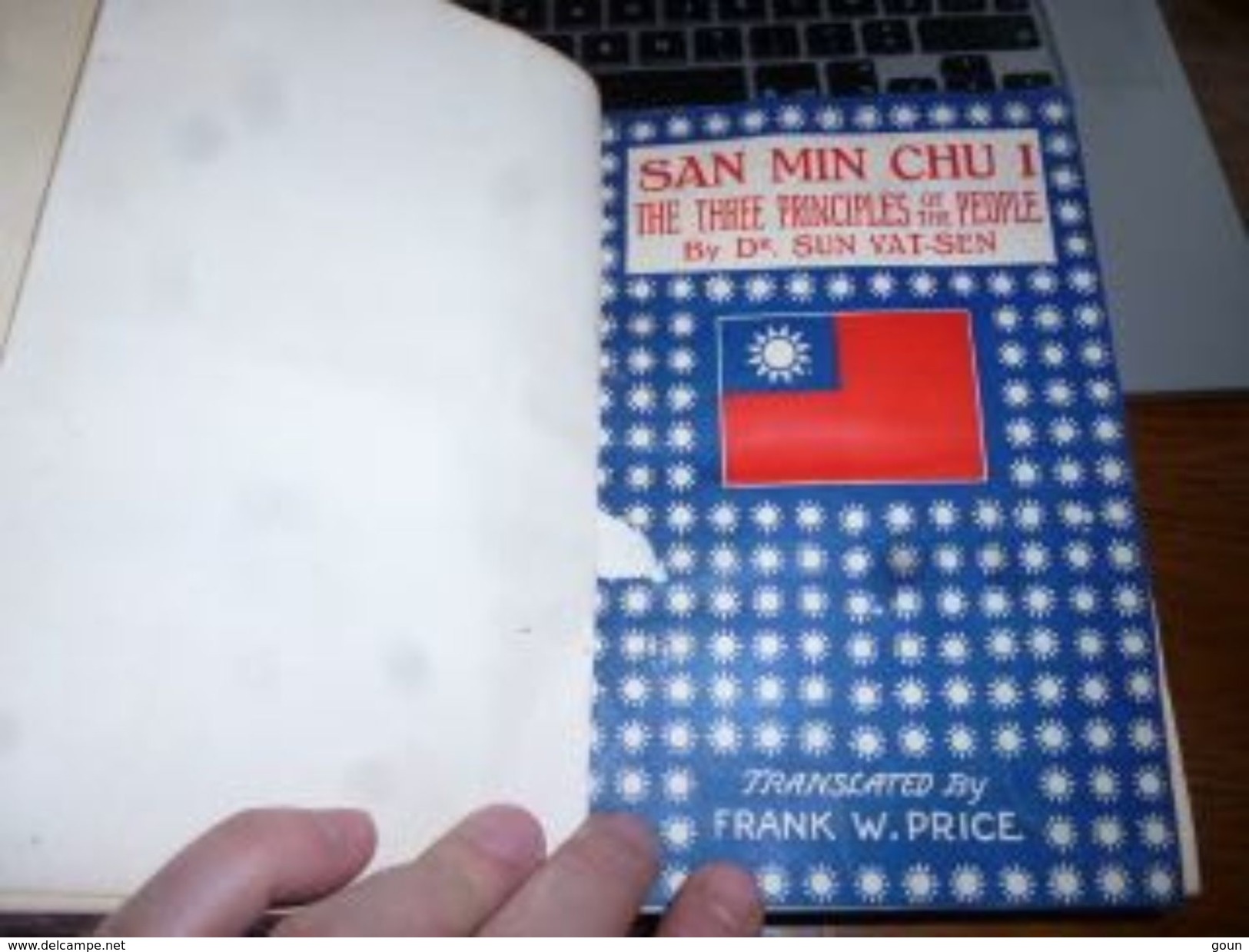 CB8 San Min Chu 1 The Three Principles Of The People By Dr Sun Yat-Sen 1928 514p Reliure épaisse - 1900-1949