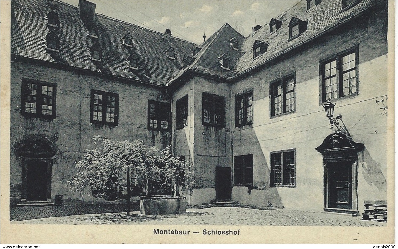 MONTABAUR - Schlosshof   - Verlag. W.Katb - Montabaur