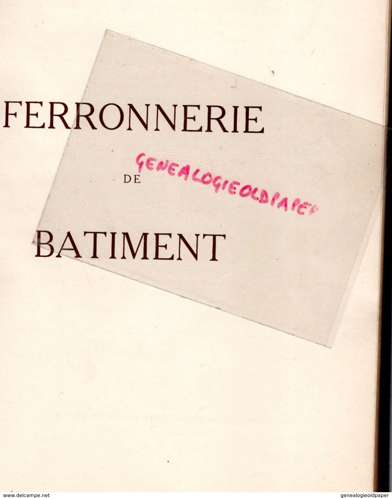 31- TOULOUSE- RARE CATALOGUE MANUFACTURE FERRONNERIE DU MIDI-39 RUE DU BEARNAIS-FERRONNIER - 1900 – 1949