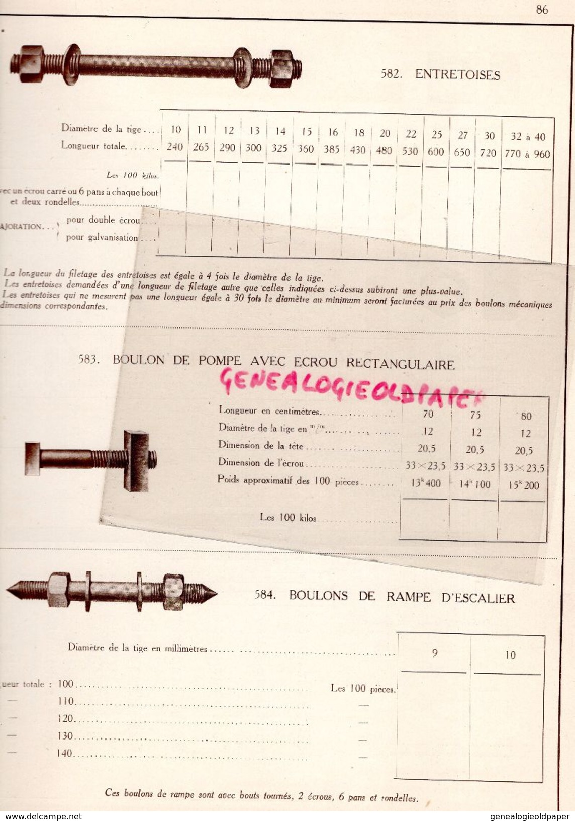 31- TOULOUSE- RARE CATALOGUE MANUFACTURE FERRONNERIE DU MIDI-39 RUE DU BEARNAIS-FERRONNIER