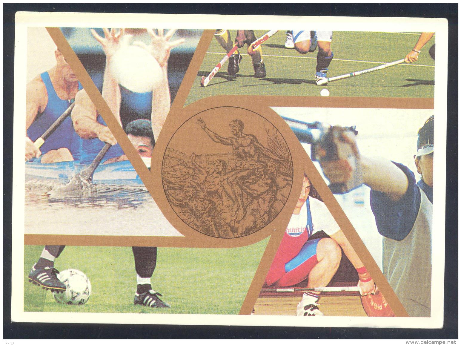 Italy 2003 Ps Card: Sport Cayak Kayak Canoe Kajak Kanu Cancellation: Carton Rapid Race 2003; Football Soccer Shooting - Kanu