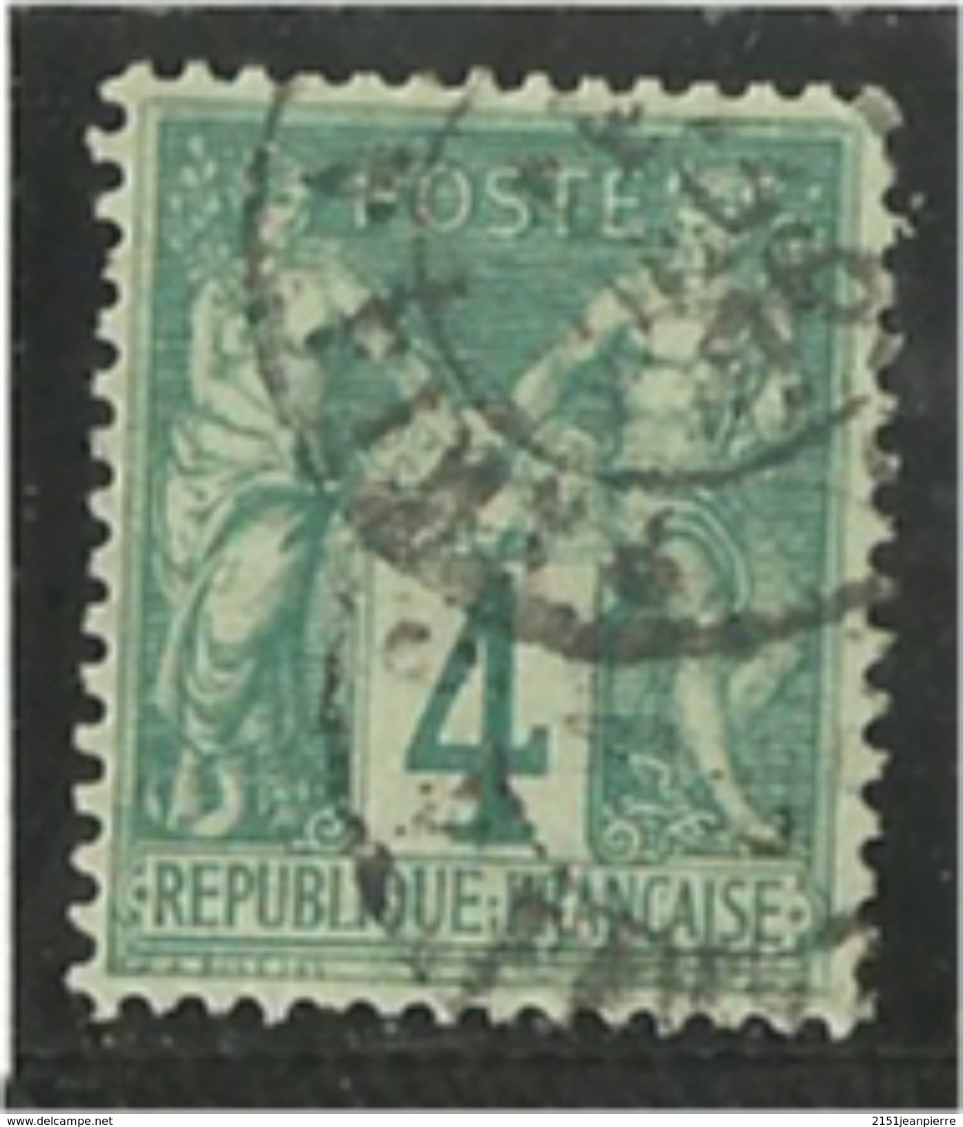 N° 63 Obl. - 1876-1878 Sage (Type I)