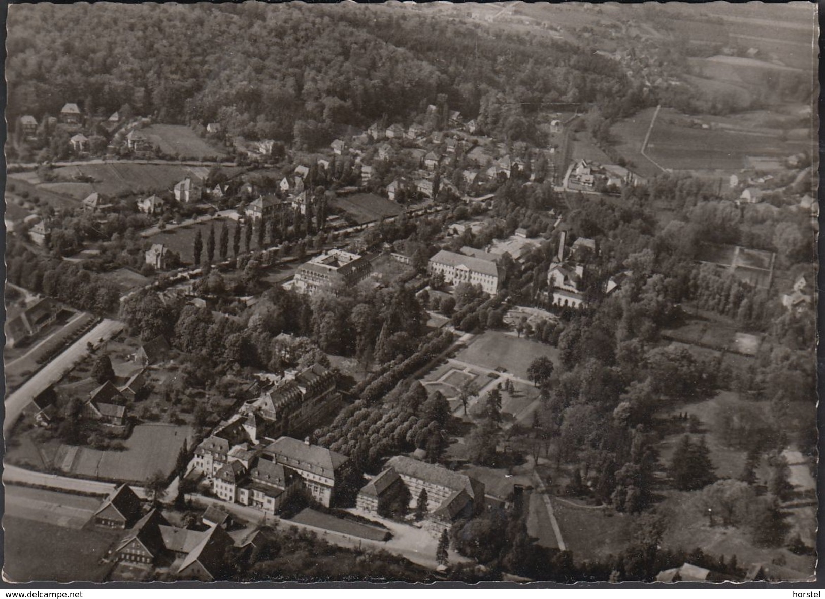 D-31707 Bad Eilsen - Luftaufnahme ( 60er Jahre) Air-view - Bueckeburg