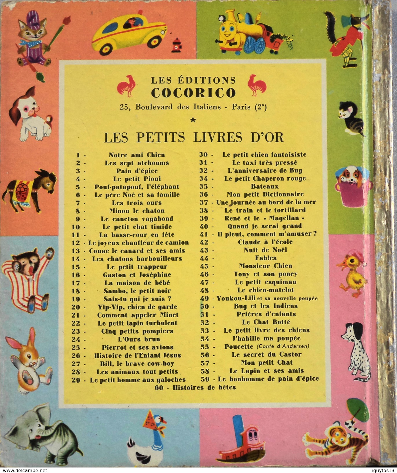 IL PLEUT COMMENT S'AMUSER - Illust. De C. MALVERN - Un Petit Livre D'Or - Les Ed. COCORICO - Daté : 3 - 1952 - BE - Contes