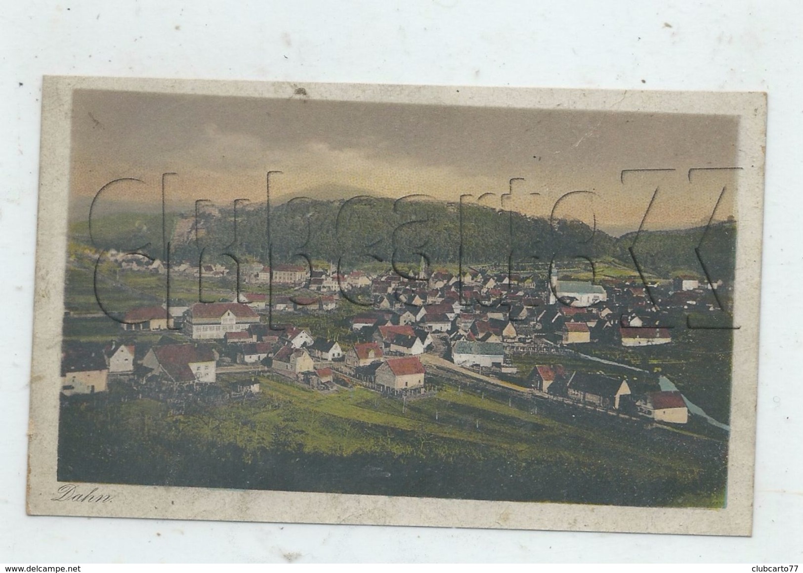 Dahn (Allemagne, Rhénanie-Palatinat) :. Panorama  Im 1931 PF . - Dahn