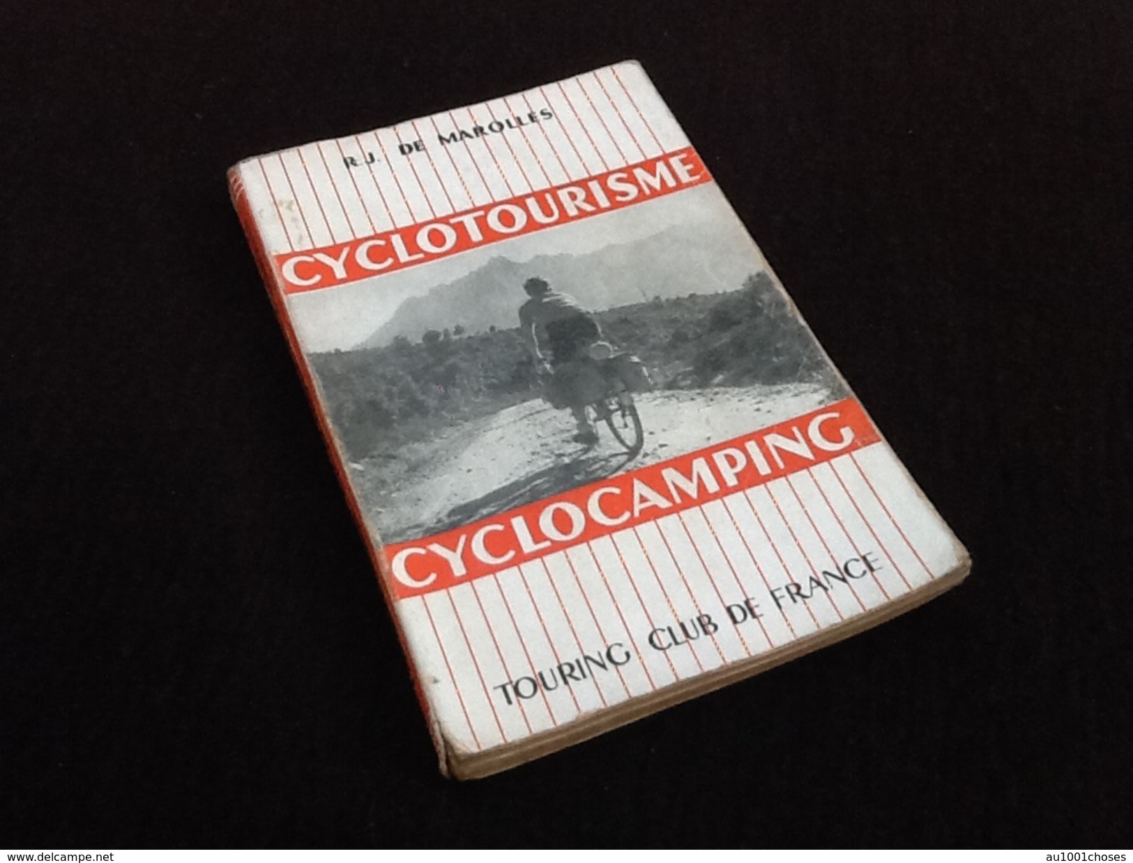 R.J De Marolles Cyclotourisme Cyclocamping Illustrations De Fréville (1952) - Moto