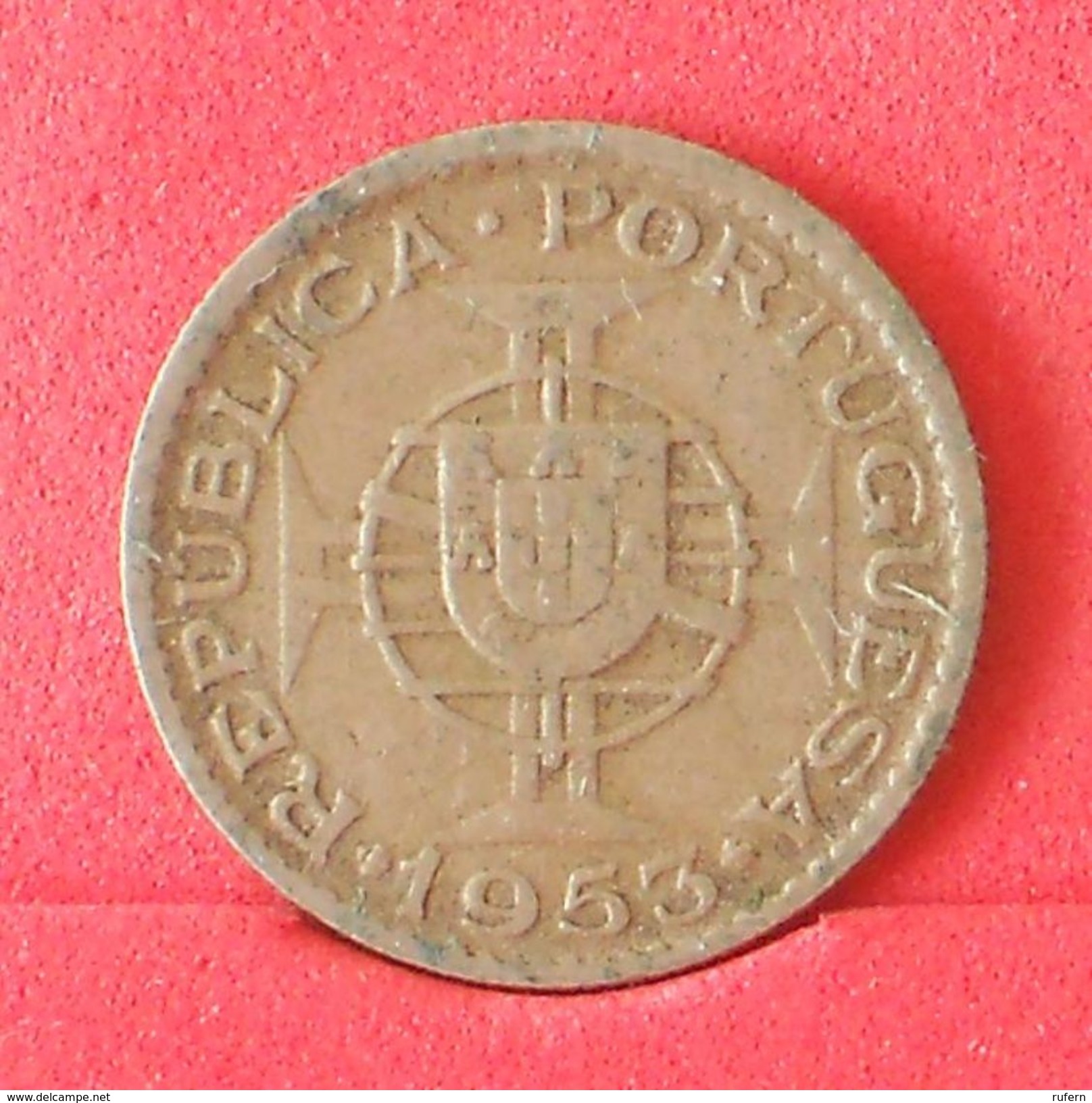 MOZAMBIQUE 2,5 ESCUDOS 1953 -    KM# 78 - (Nº19082) - Mozambique