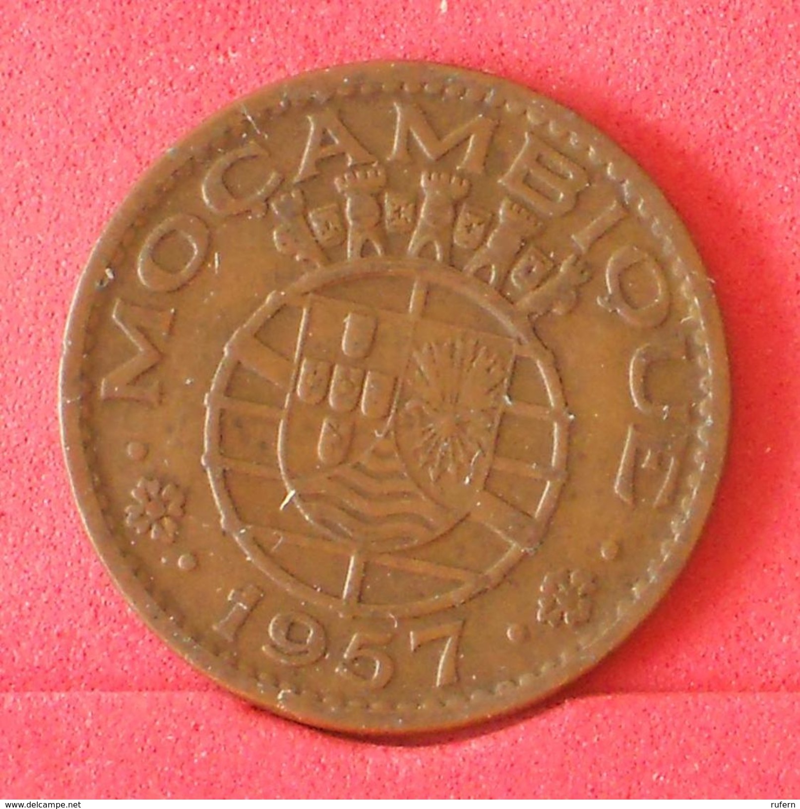 MOZAMBIQUE 1 ESCUDOS 1957 -    KM# 82 - (Nº19095) - Mozambico