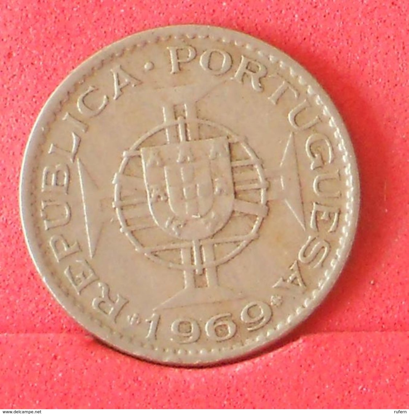 ANGOLA 2,5 ESCUDOS 1969 -    KM# 77 - (Nº19110) - Angola