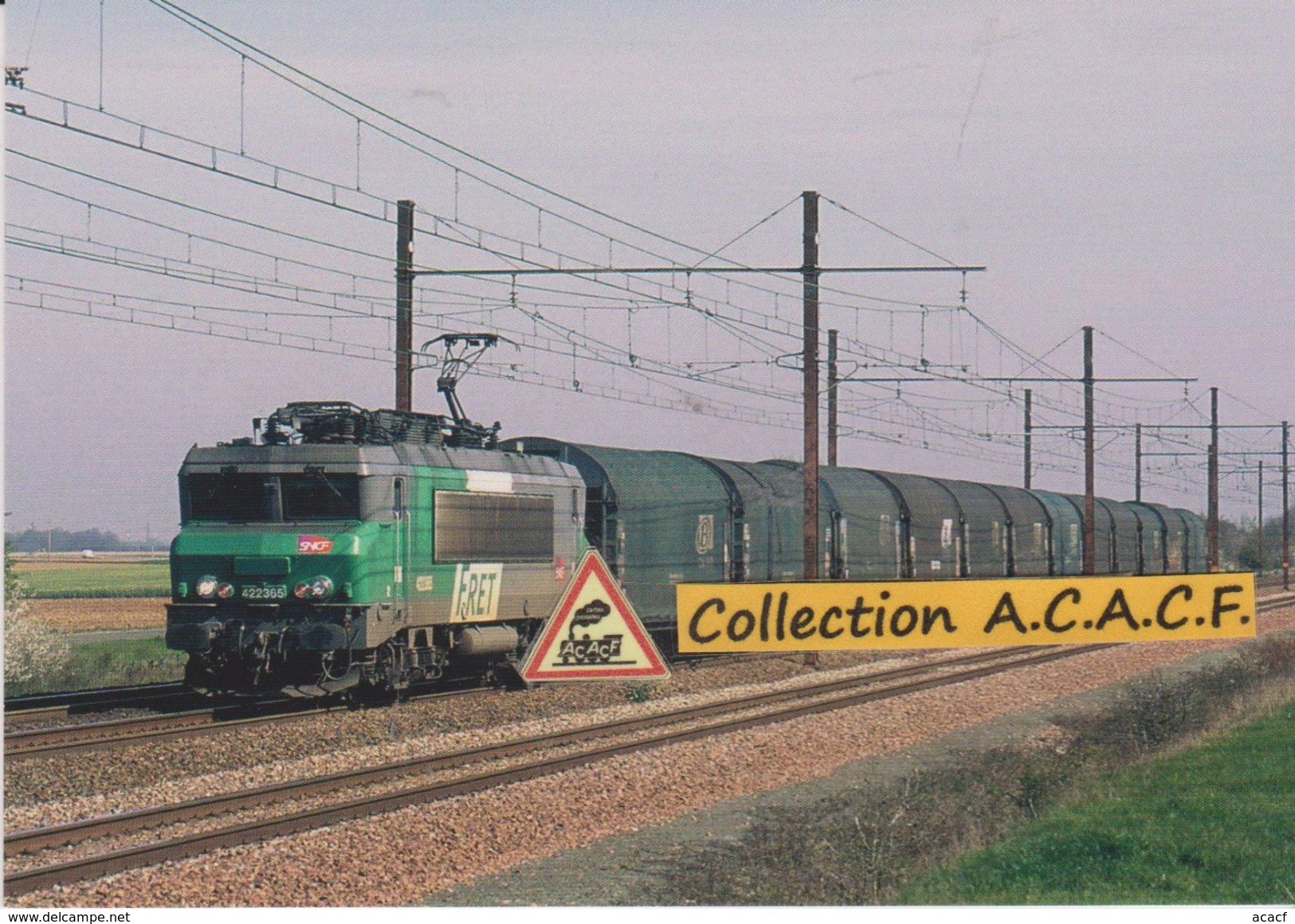 BB 22365 Et Train De Coils Bâchés, à Angerville (91)  - - Angerville