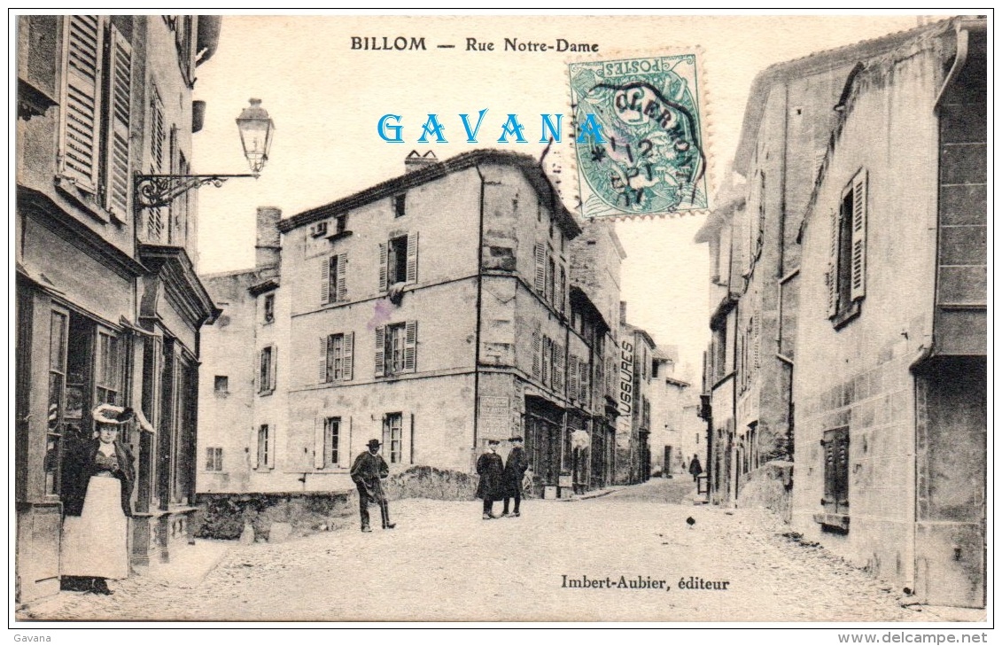 63 BILLOM - Rue Notre-Dame - Sonstige & Ohne Zuordnung