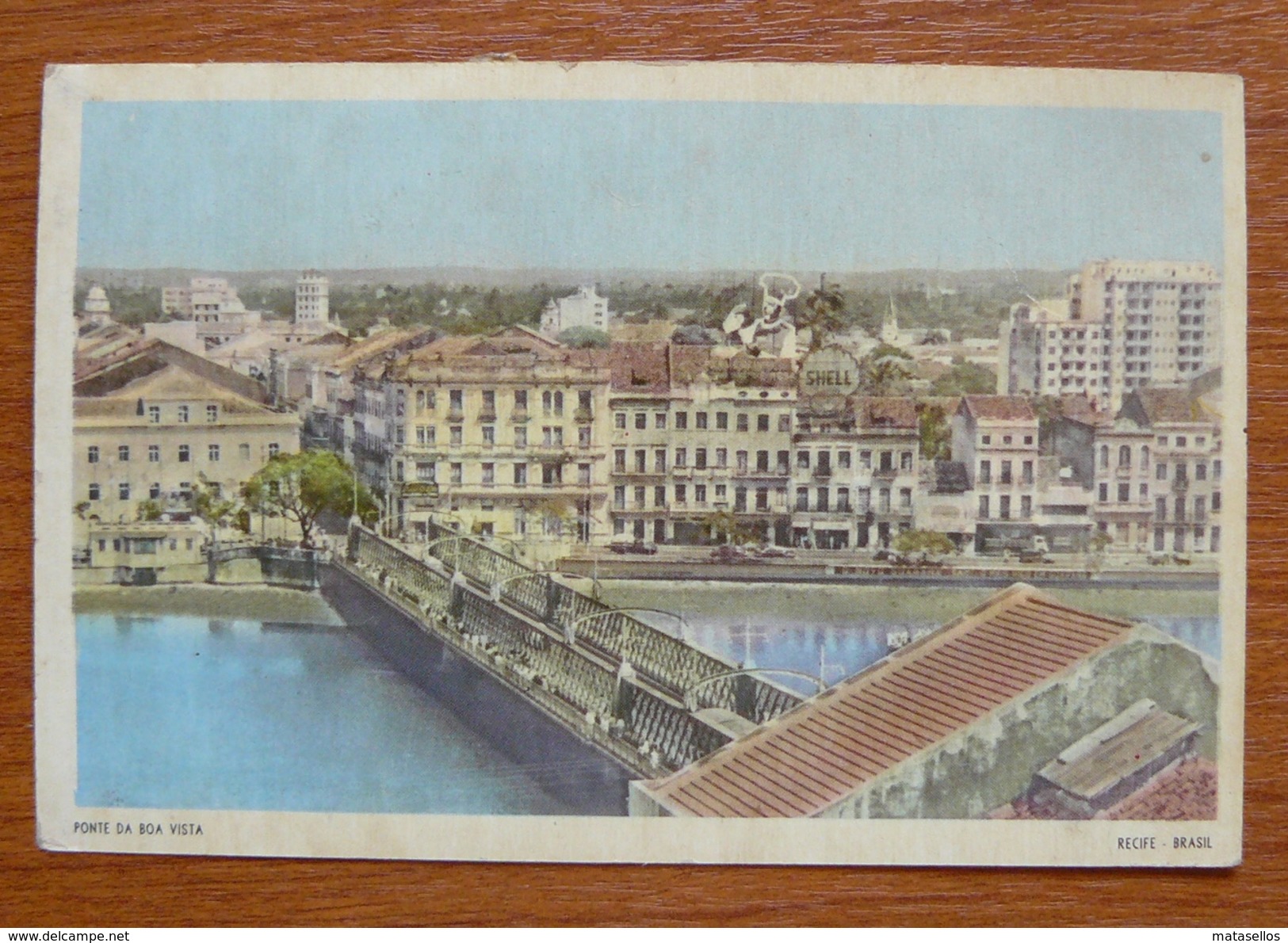 Tarjeta Postal Recife - Ponte De Boa Vista - Recife