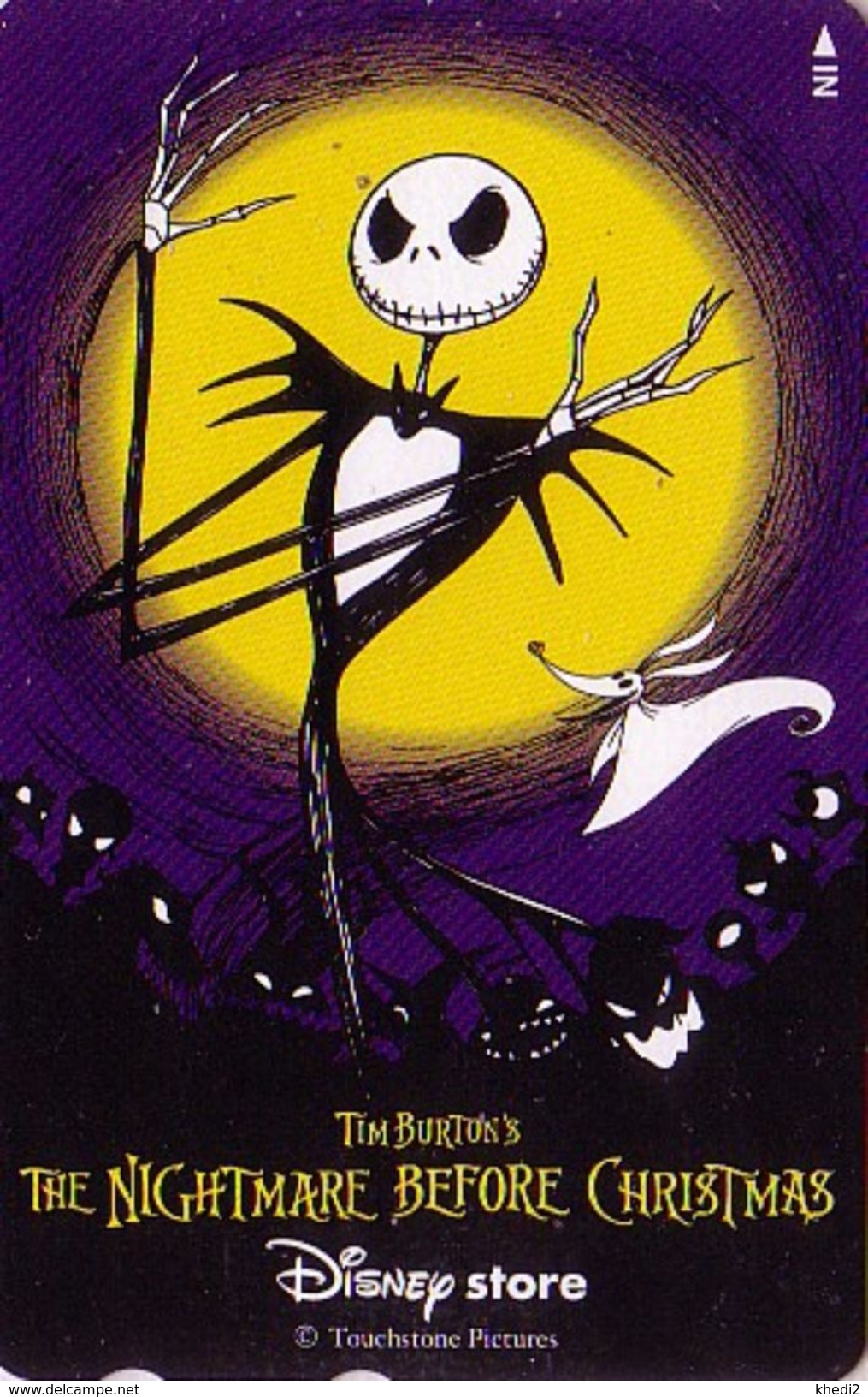 Télécarte NEUVE Japon / MF-1002594 - DISNEY STORE - THE NIGHTMARE BEFORE CHRISTMAS - Japan MINT Phonecard - Disney