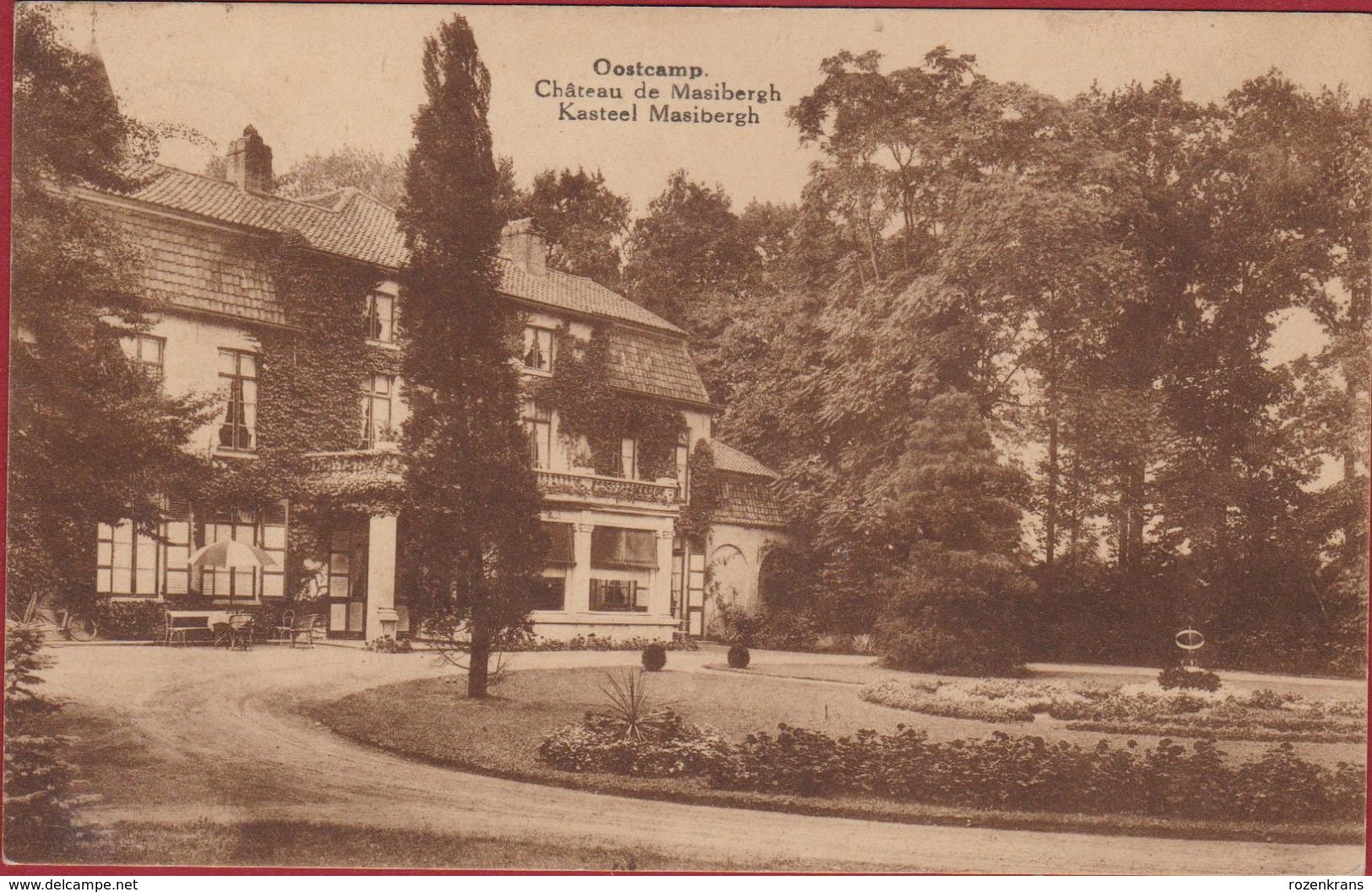 Oostkamp Chateau De Masibergh Kasteel Macieberg Matieberg ZELDZAAM - Oostkamp