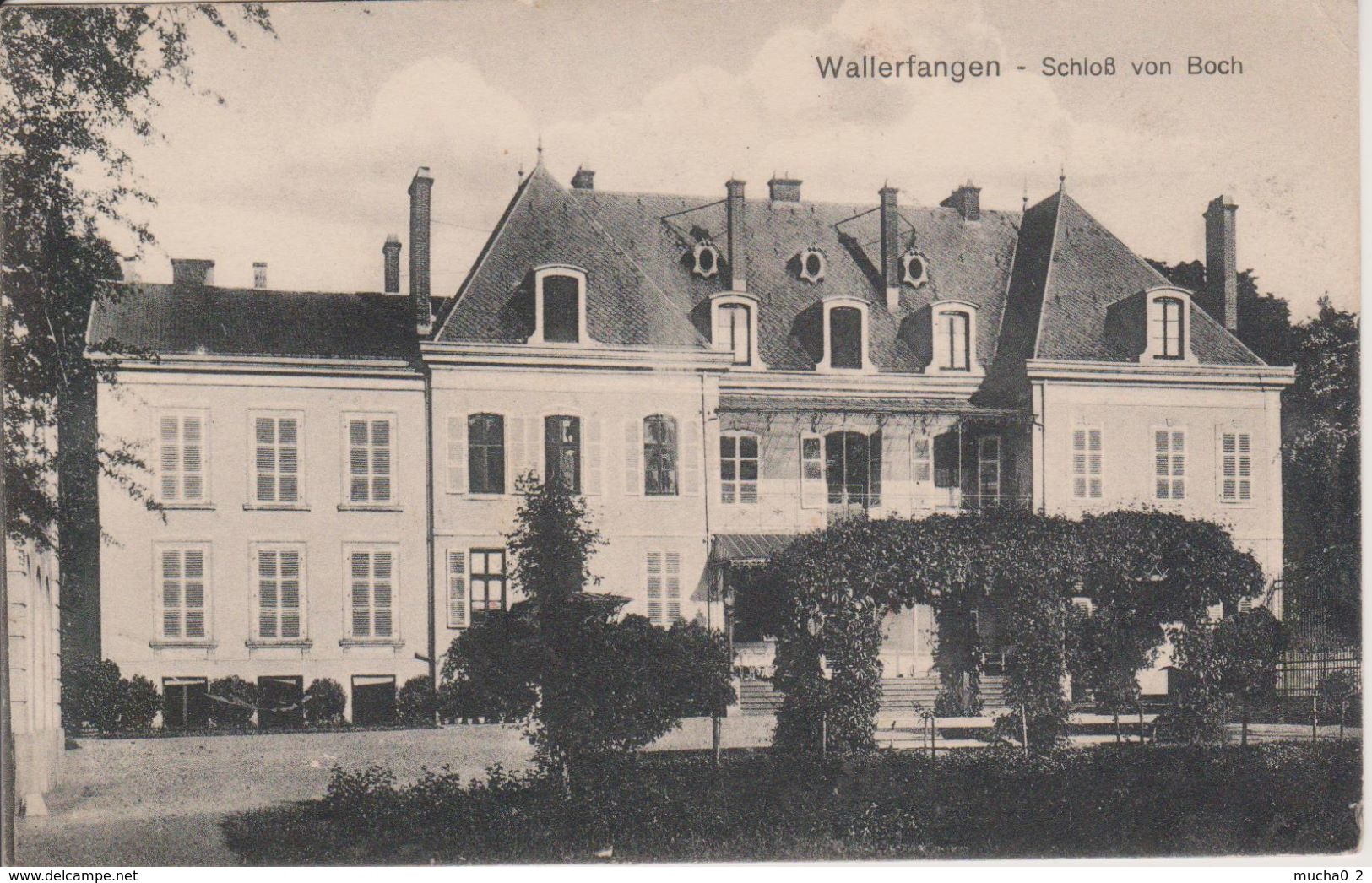 ALLEMAGNE - WALLERFANGEN - SCHLOSS VON BOCH - Other & Unclassified