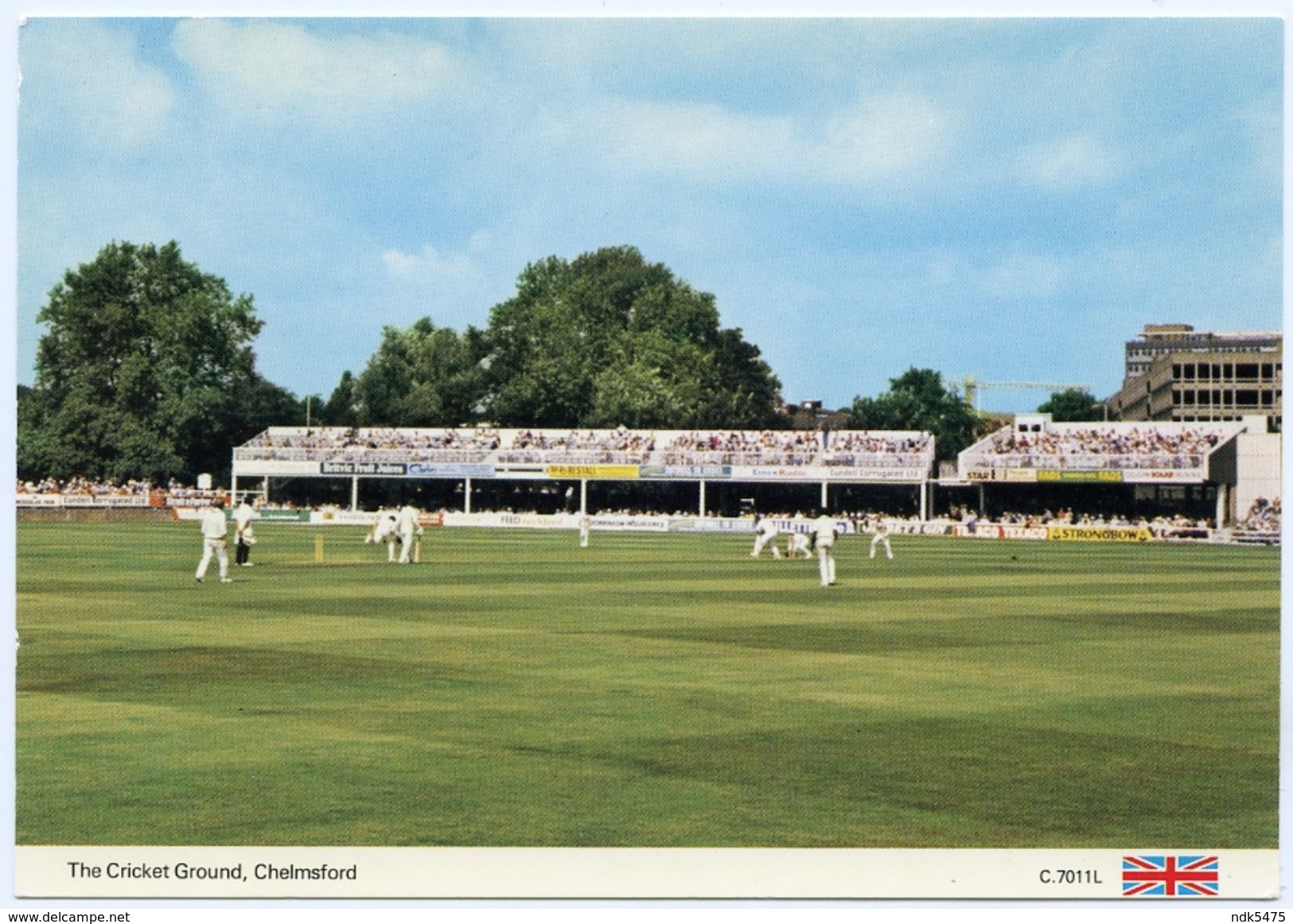 CRICKET : CHELMSFORD, ESSEX - THE CRICKET GROUND (10 X 15cms Approx.) - Cricket