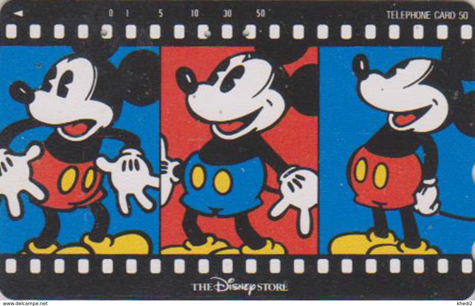 Télécarte Japon / 110-131820 - DISNEY STORE - MICKEY MOUSE - Japan Phonecard Telefonkarte - Disney