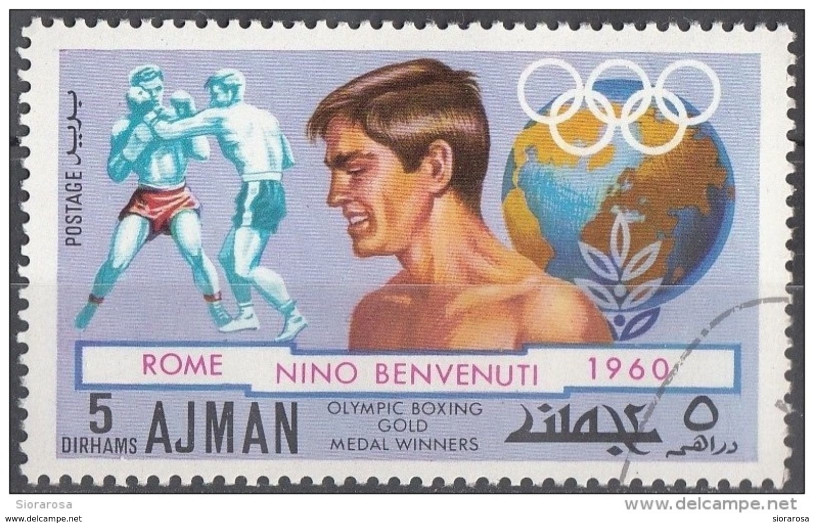 Ajman 1968 Nino Benvenuti ORO Olimpiadi Roma Boxing Pugilato - Pugilato