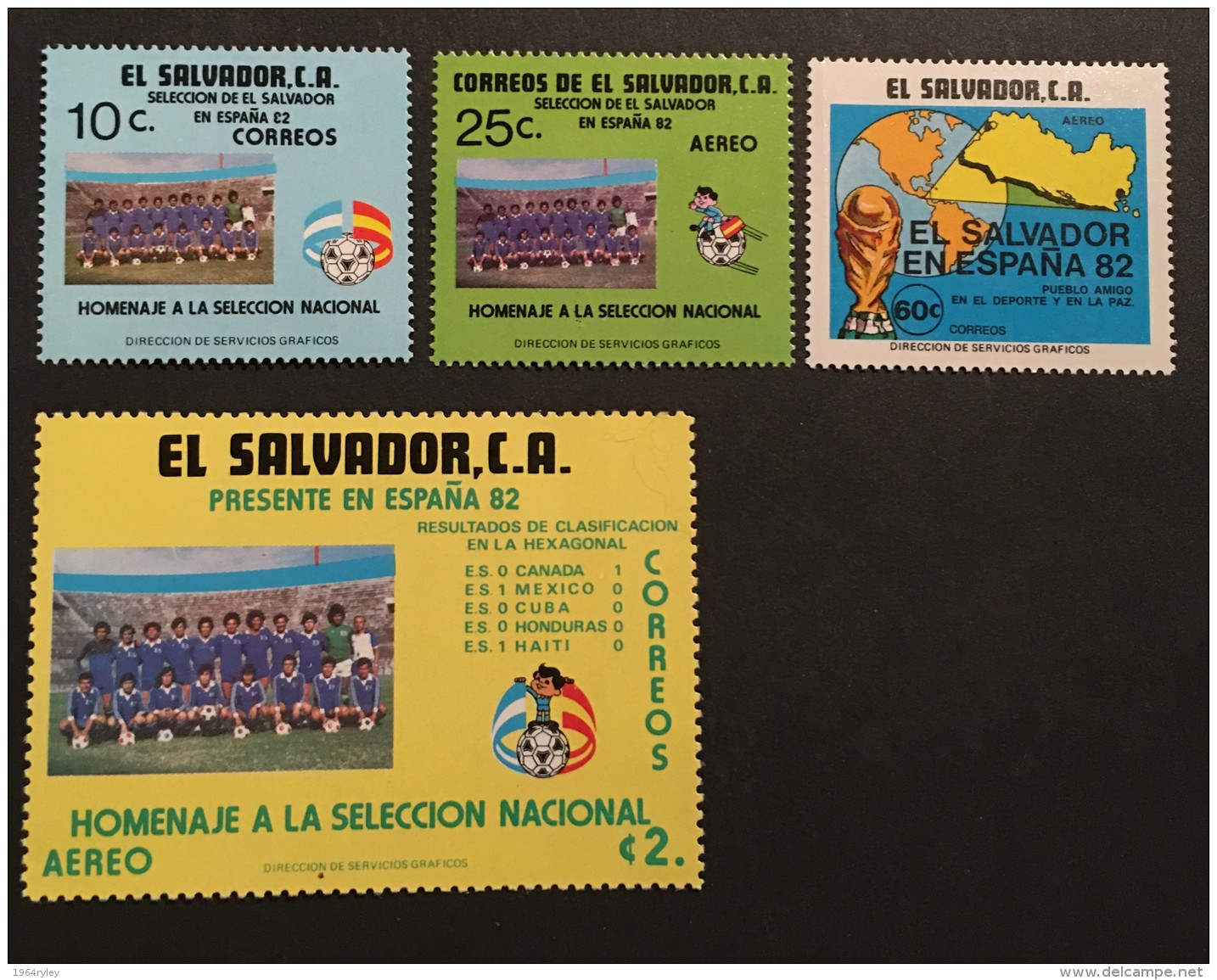 El Salvador - MNH** -  1982 - #  948, C518/520 - El Salvador