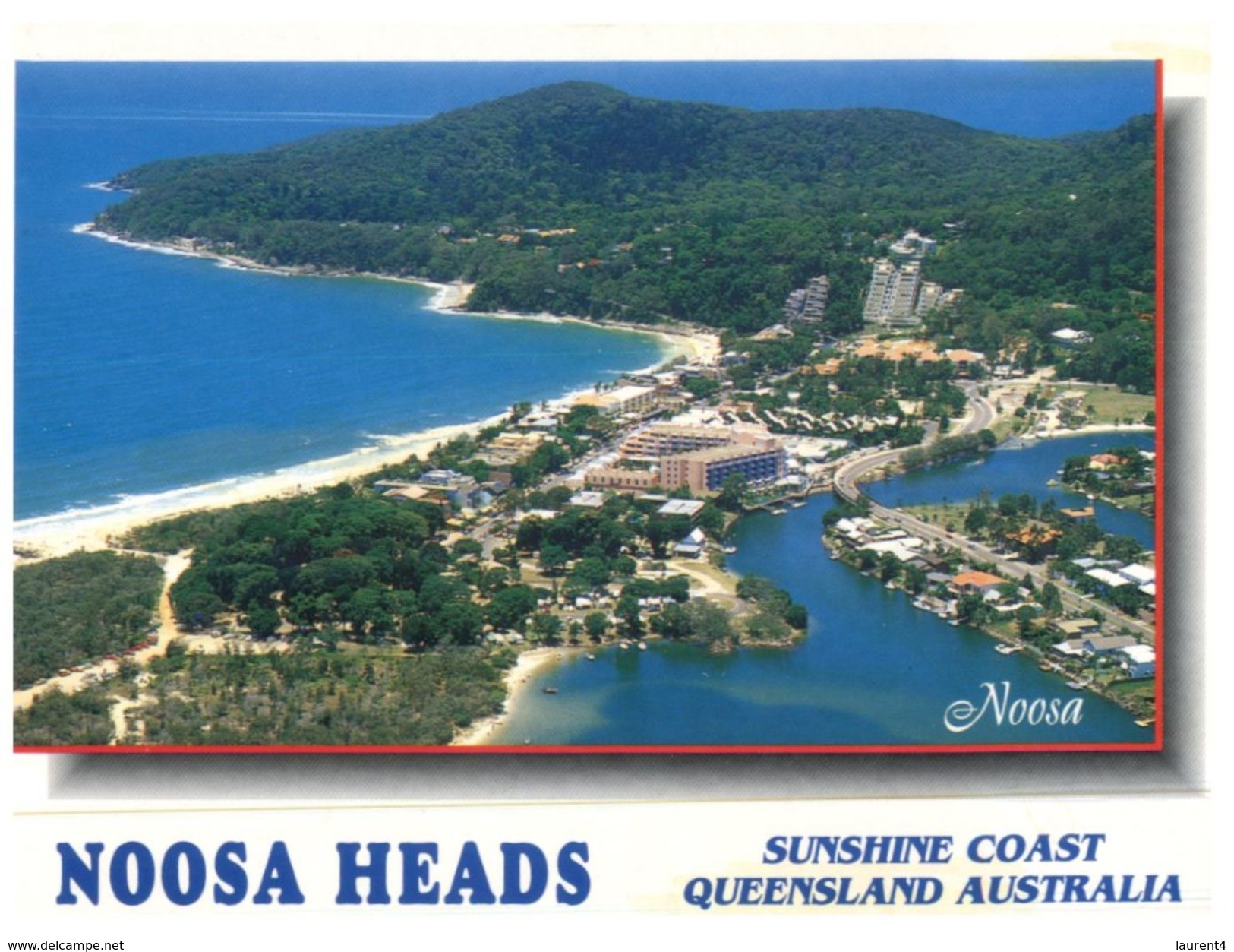 (765) Australia - (with Stamp At Back Of Card) - QLD - Noosa Heads - Sunshine Coast