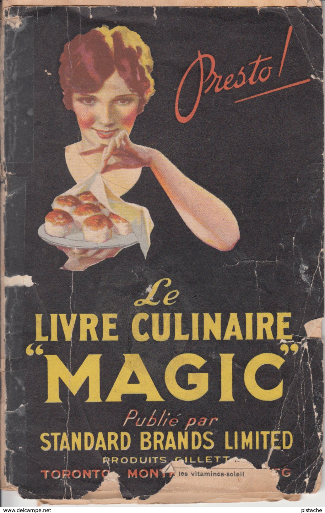 Vintage 1920 - Livre Culinaire Magic De Standard Brands - 48 Pages - Cuisine Gastronomie Recettes Gâteau Tarte Biscuits - Gastronomie