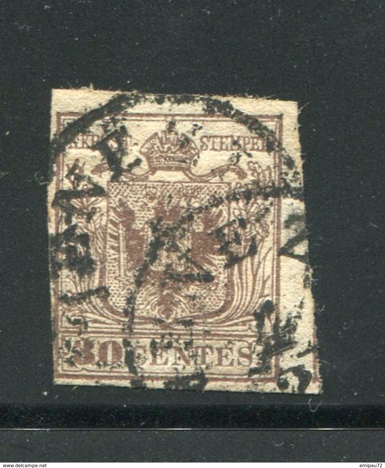 ITALIE- Lombardo-Vénétie- Y&T N°4- Oblitéré - Lombardo-Veneto