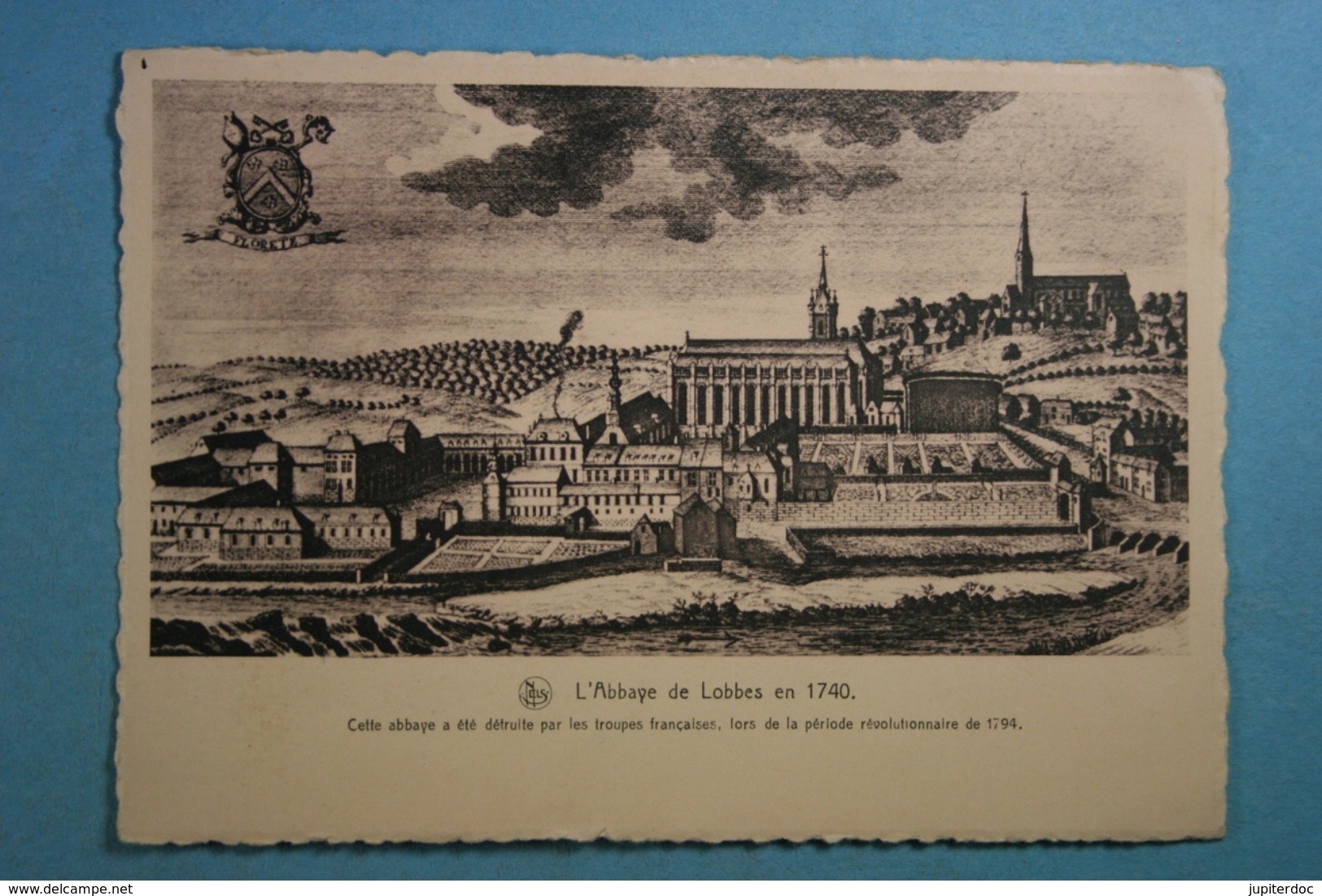 L'Abbaye De Lobbes En 1740 - Lobbes