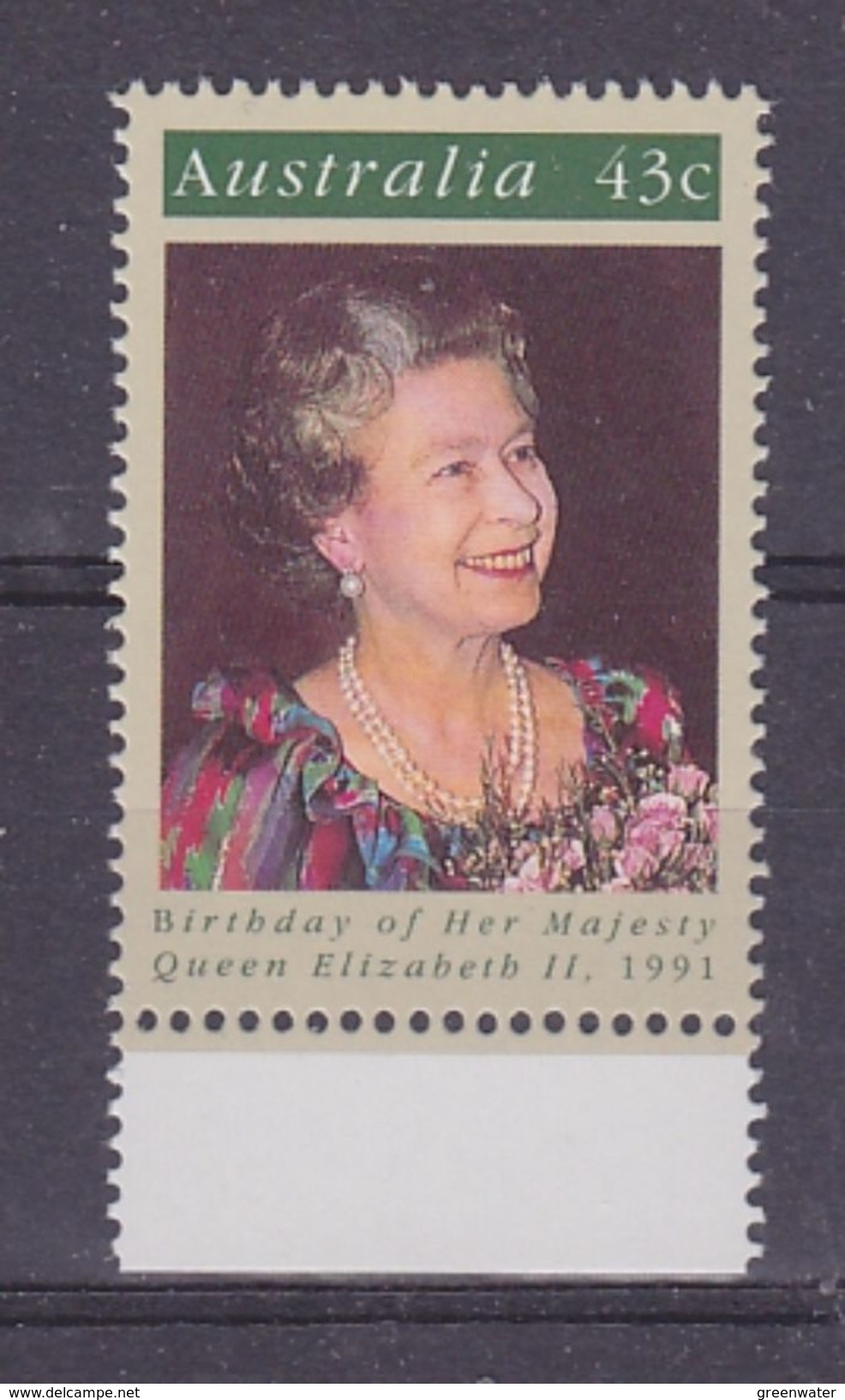 Australia 1991 65th Birthday Queen  ** Mnh (37098E) - Ongebruikt