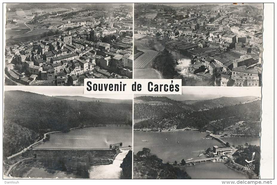 83 // CARCES   Souvenir Quatre Vues - Carces