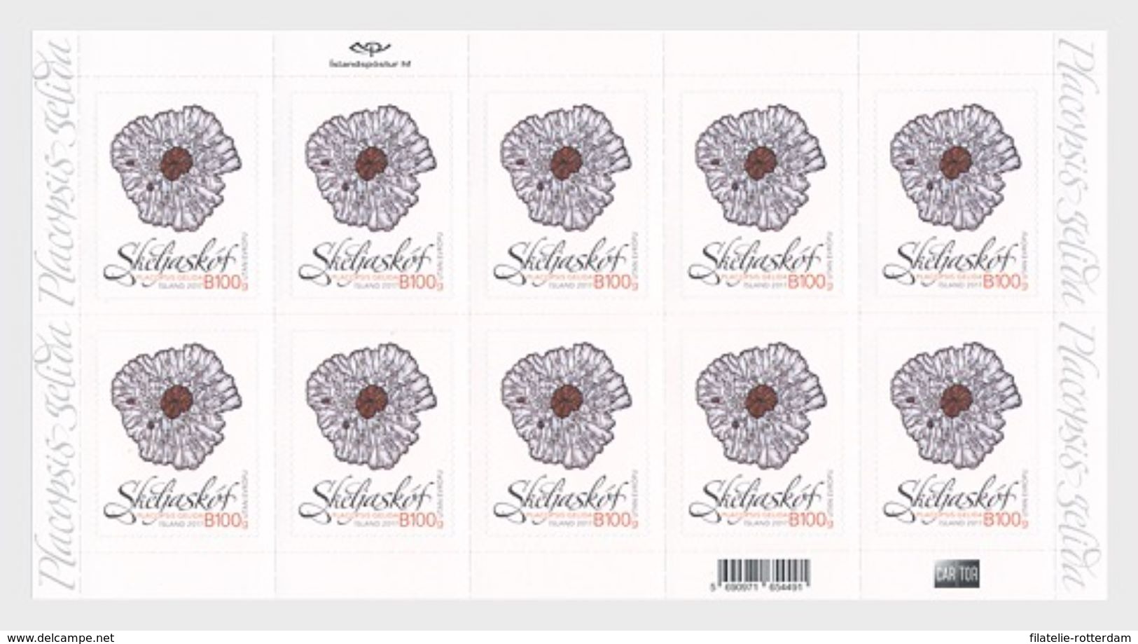 IJsland / Iceland - Postfris / MNH - Sheet IJslandse Wilde Vegetatie 2017 - Nuevos