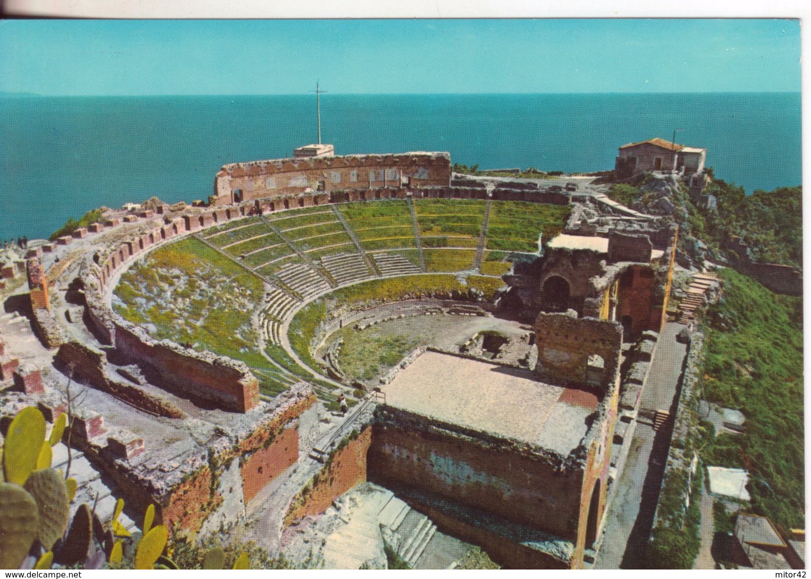 161-Taormina-Messina-Sicilia-Teatro Greco-La Cavea-Archeologia-Nuova-Nouveau-New - Mazara Del Vallo