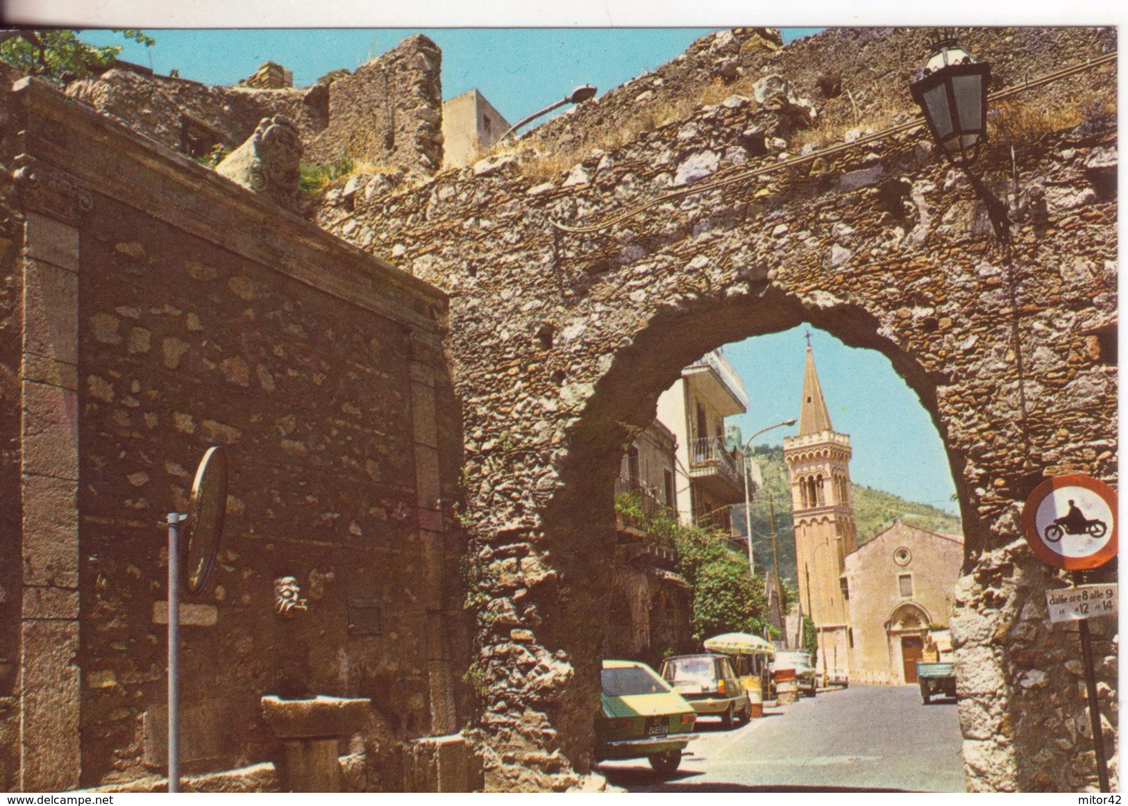 166-Taormina-Messina-Sicilia-Fontana Vecchia-Nuova-Nouveau-New - Mazara Del Vallo