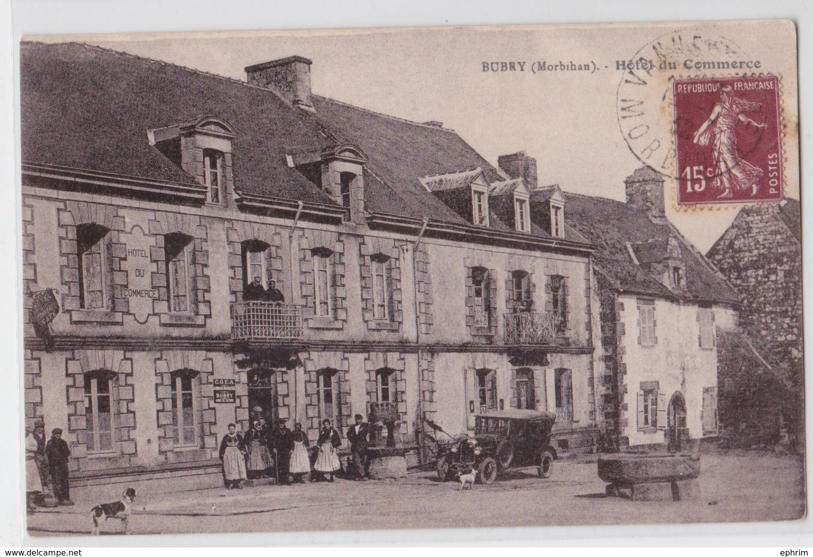 BUBRY - Hôtel Du Commerce - Autres & Non Classés