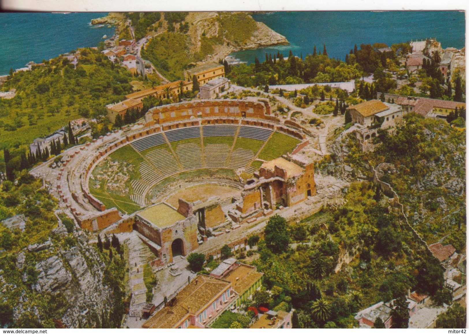 173-Taormina-Messina-Sicilia-Veduta Aerea Del Teatro Greco-Nuova-Nouveau-New - Mazara Del Vallo
